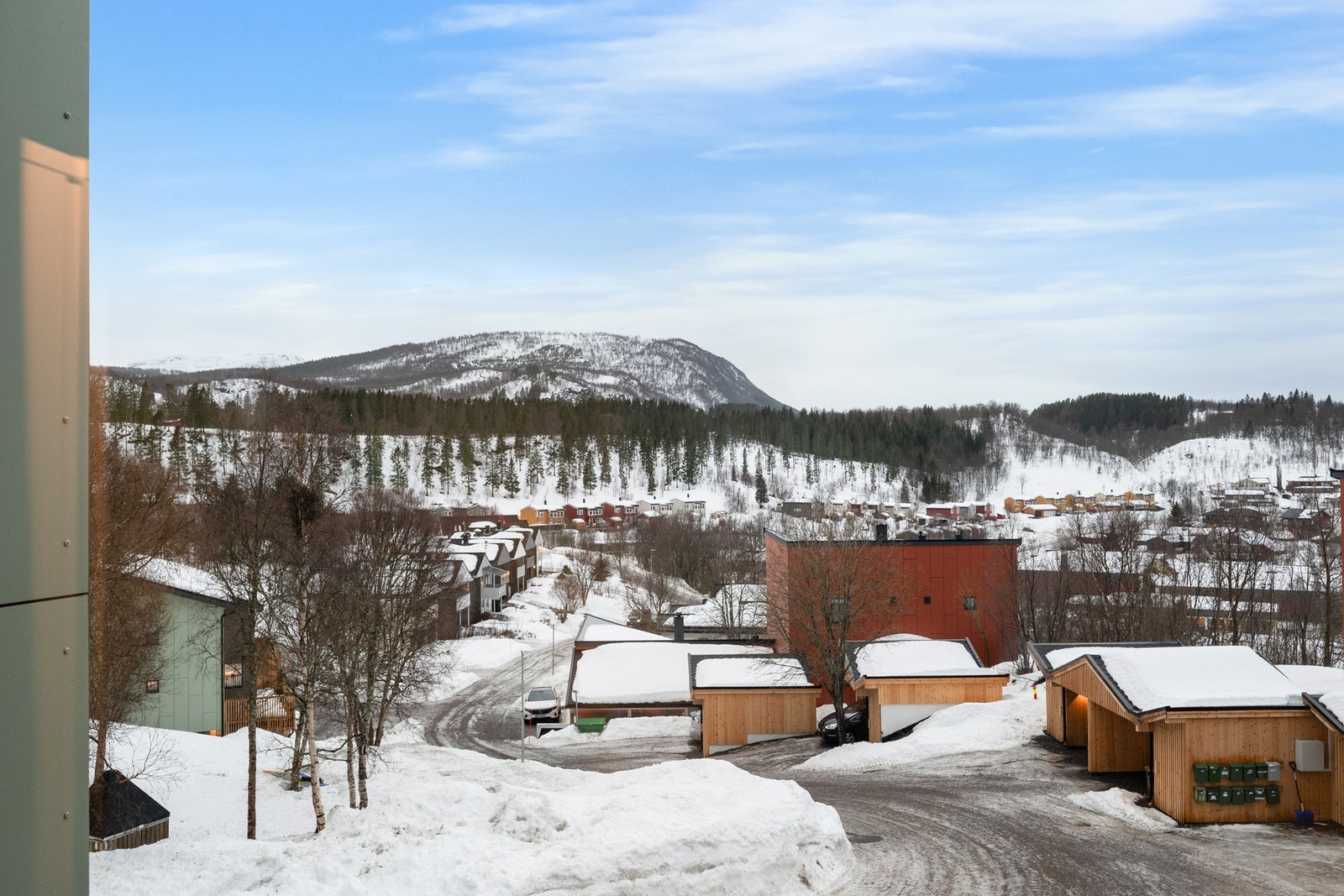 Utsikt fra forkostbordet Galleribilde