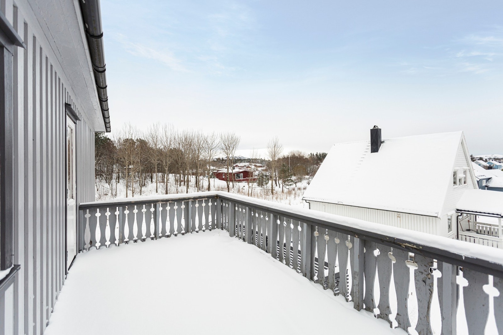 Takterrasse med adkomst fra loftgang Galleribilde