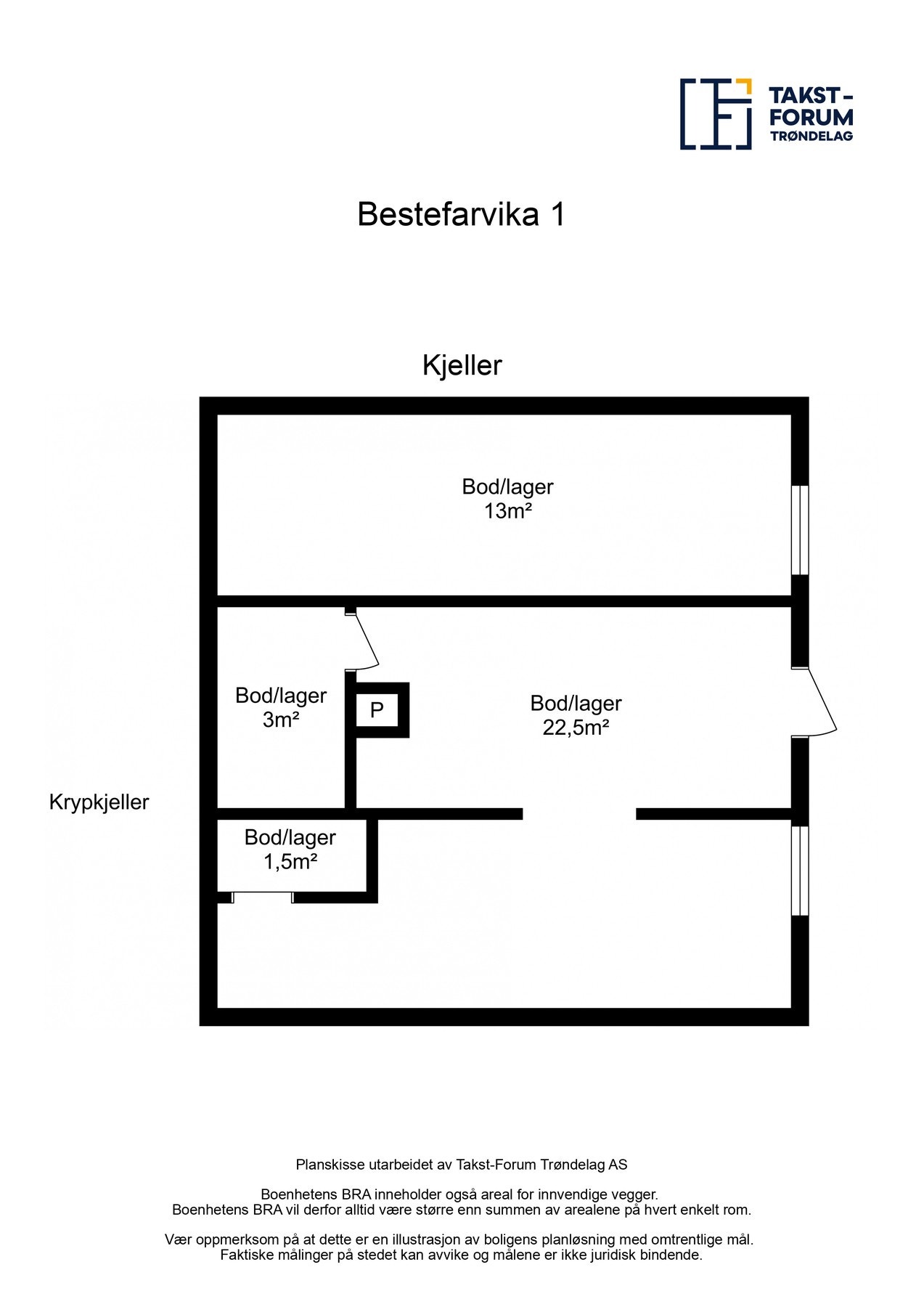 Planskisse - Kjeller Galleribilde