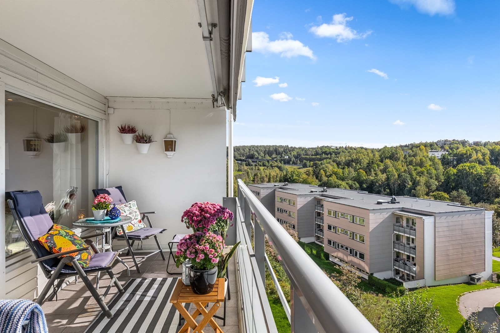 Flott utsikt utover nærområdet. Galleribilde