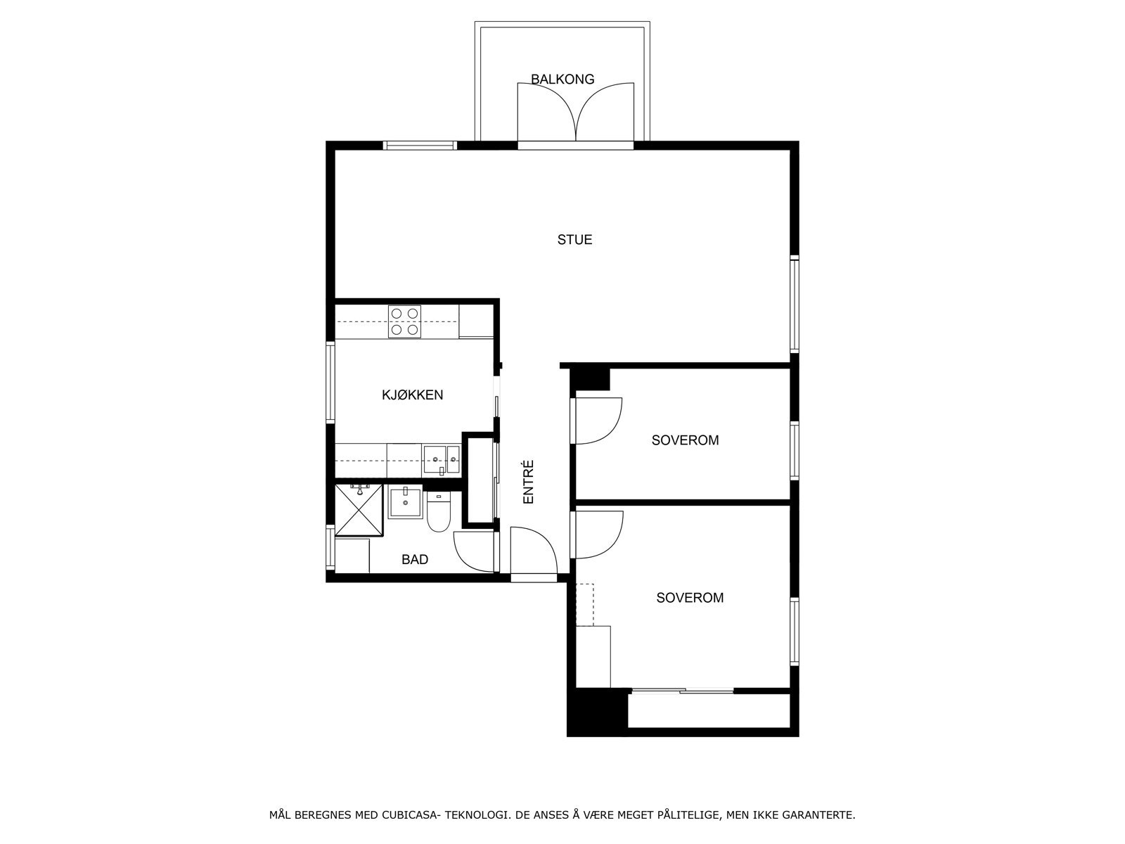 Plantegning. Galleribilde