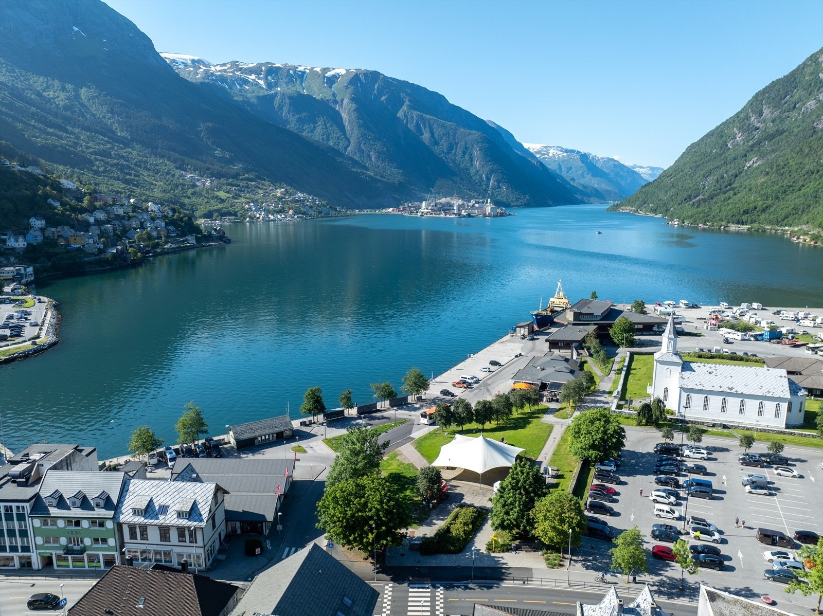 Idyllisk natur og flotte turområder Galleribilde