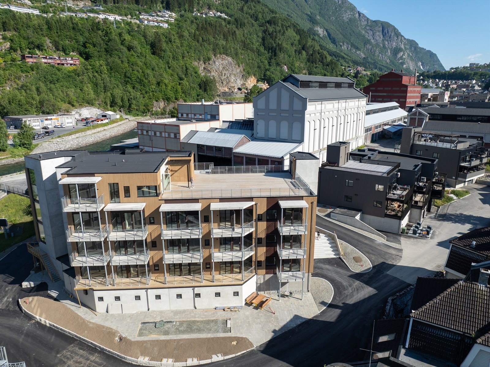 Dronefoto Galleribilde