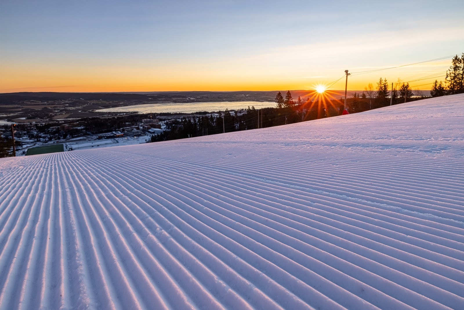 Marikollen soloppgang Galleribilde