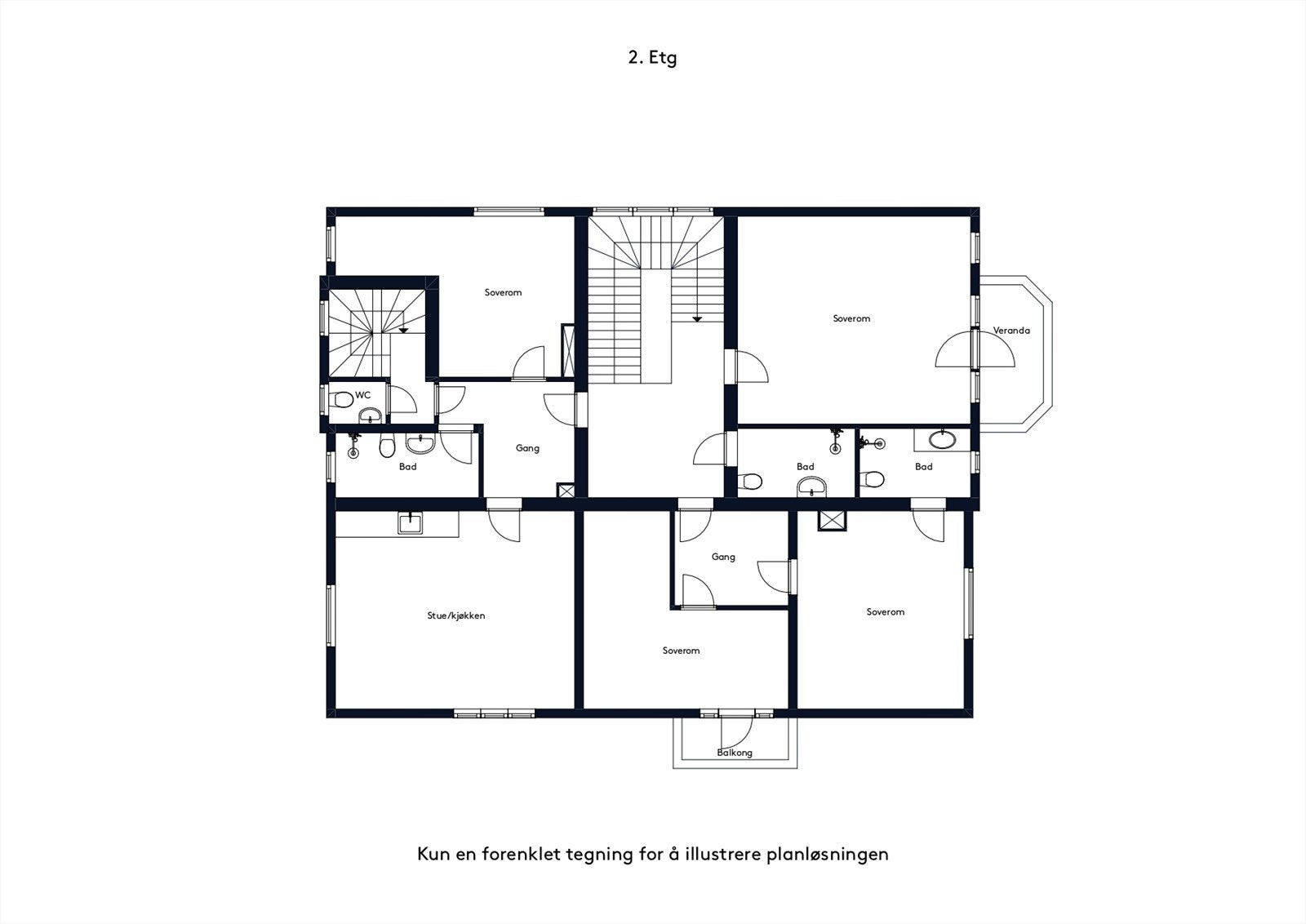 2. etasje Galleribilde