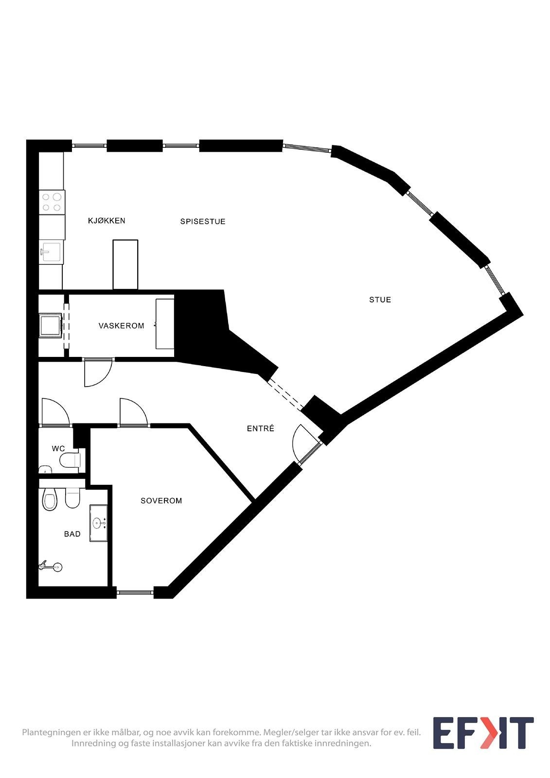 Planskisse Galleribilde