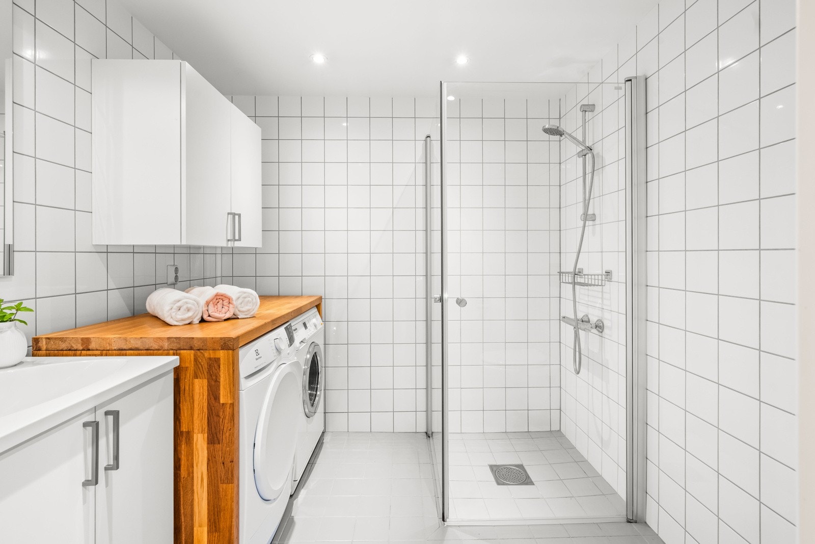 Pent og svært romslig bad Galleribilde