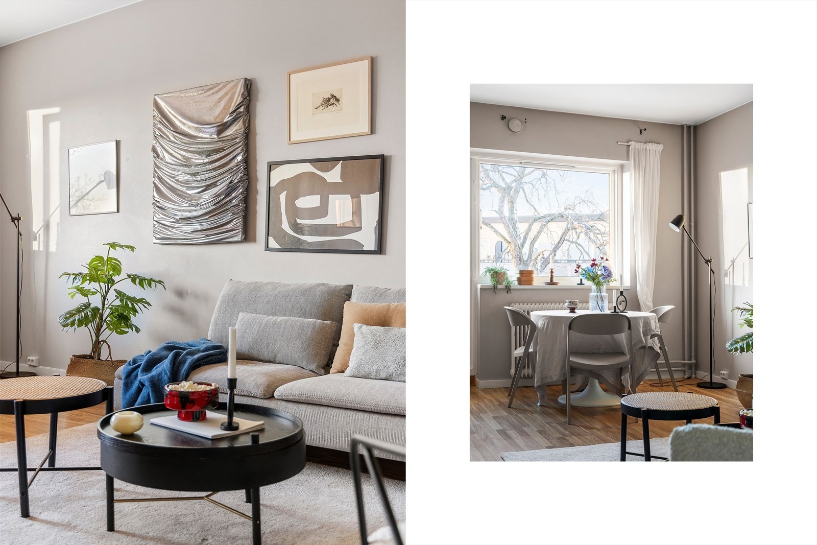 Felleskostnadene inkluderer oppvarming, varmtvann og internett Galleribilde