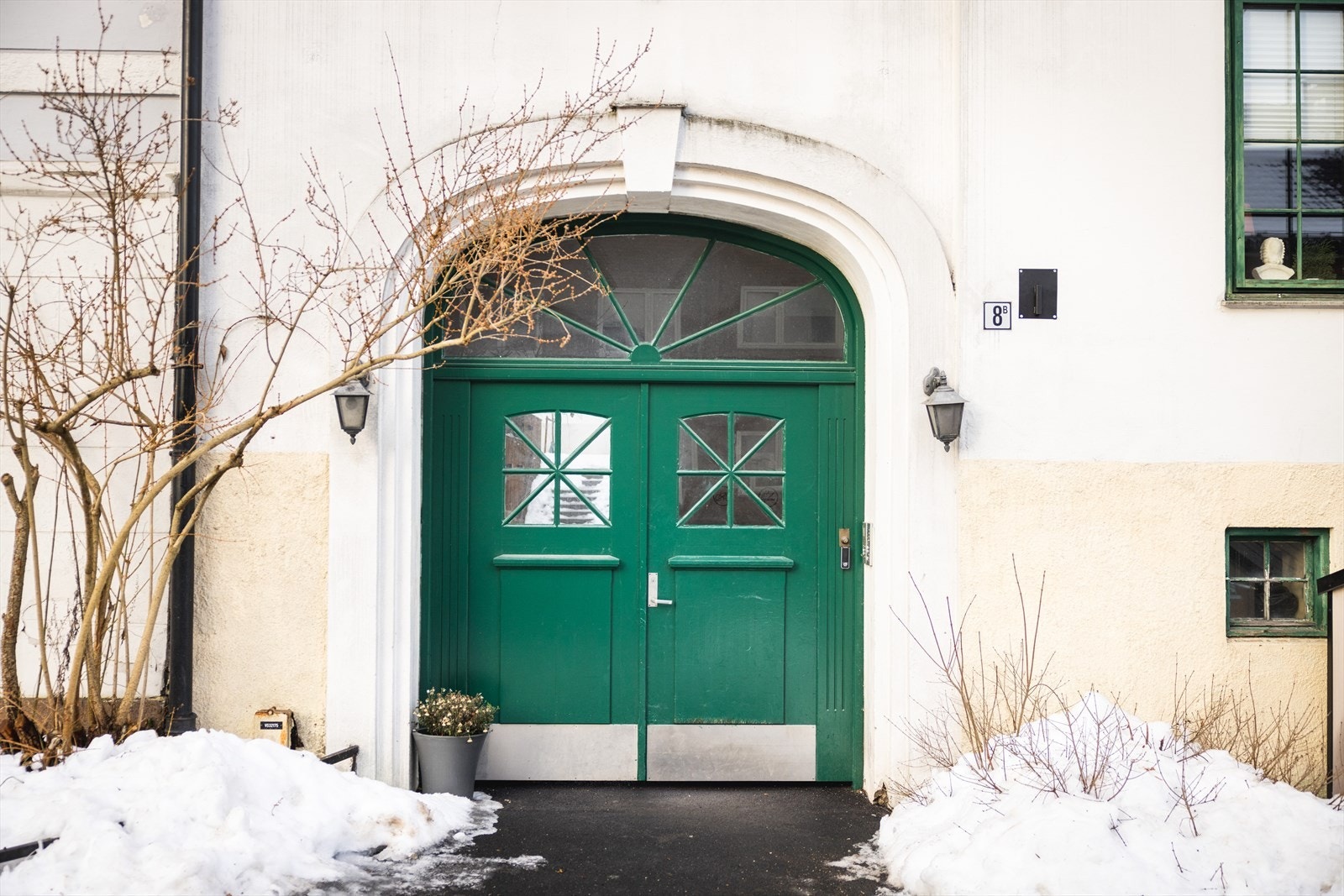 Inngangsparti Galleribilde