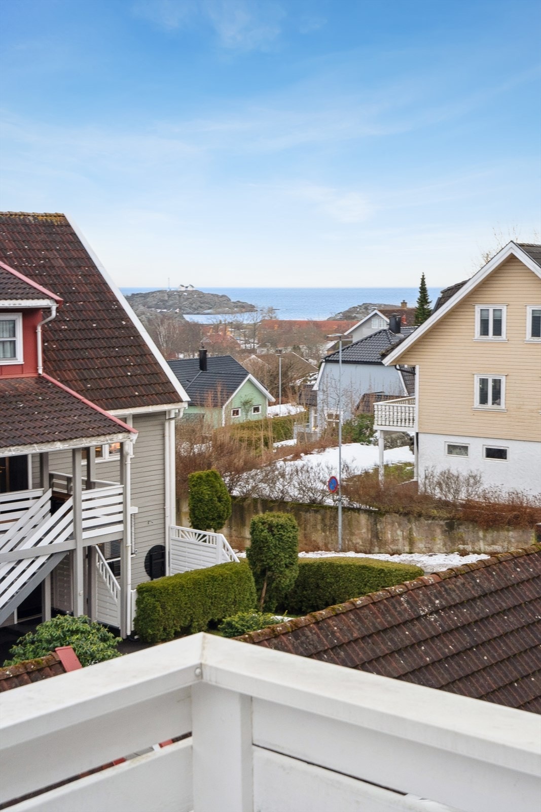 Utsikt fra balkongen. Galleribilde