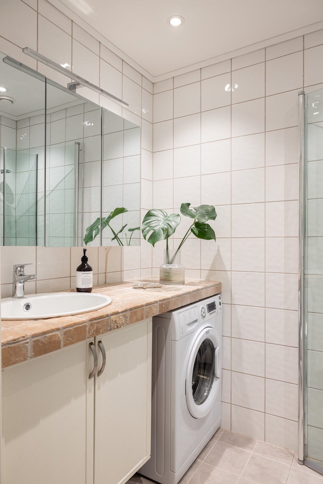 - Opplegg for vaskemaskin. Naturlig ventilasjon - Galleribilde