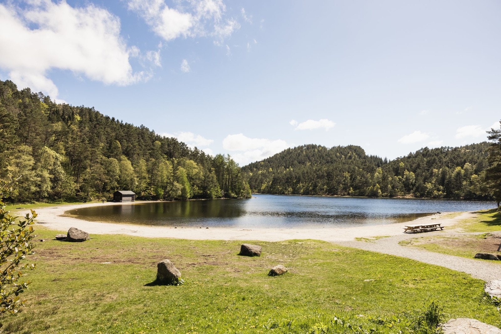 Fine turmuligheter i området. Galleribilde