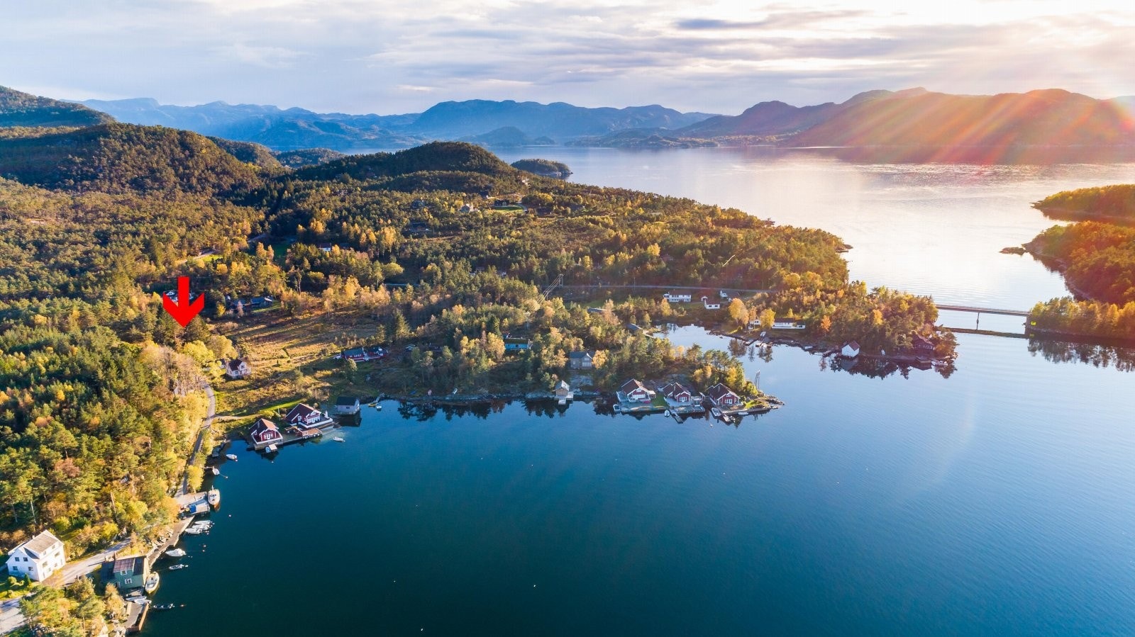 Noe eldre foto av området. Galleribilde