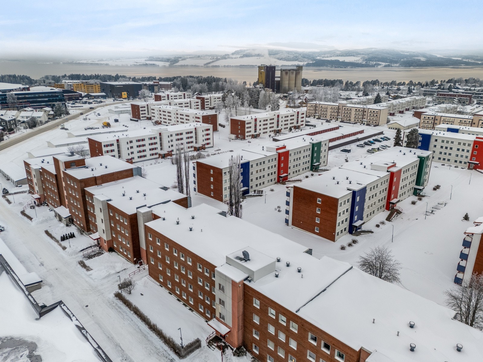 Dronefoto Galleribilde