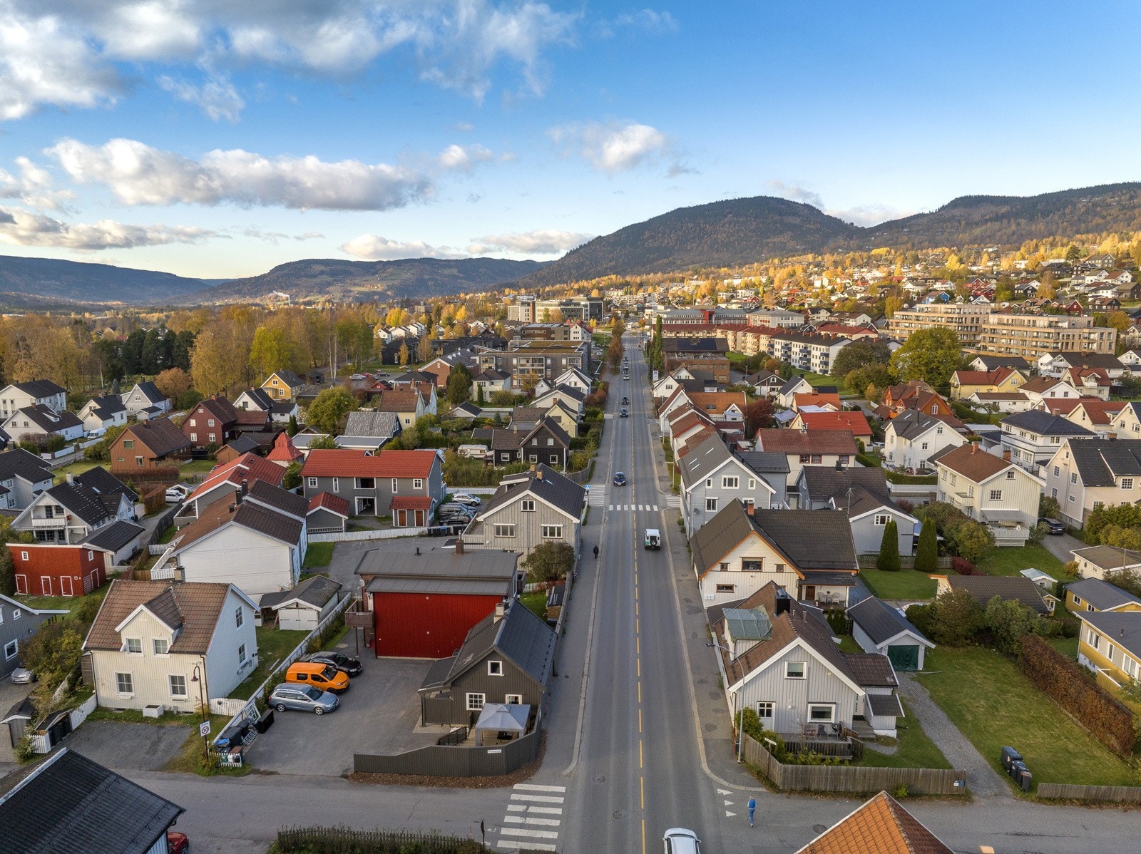 Dronefoto Galleribilde