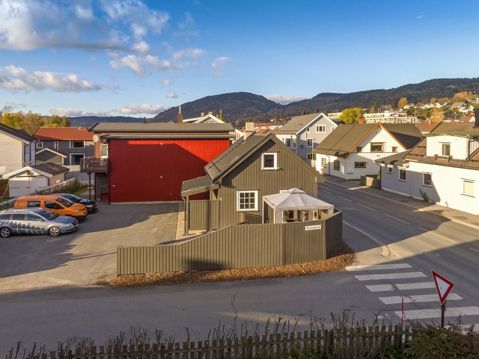 Dronefoto Galleribilde