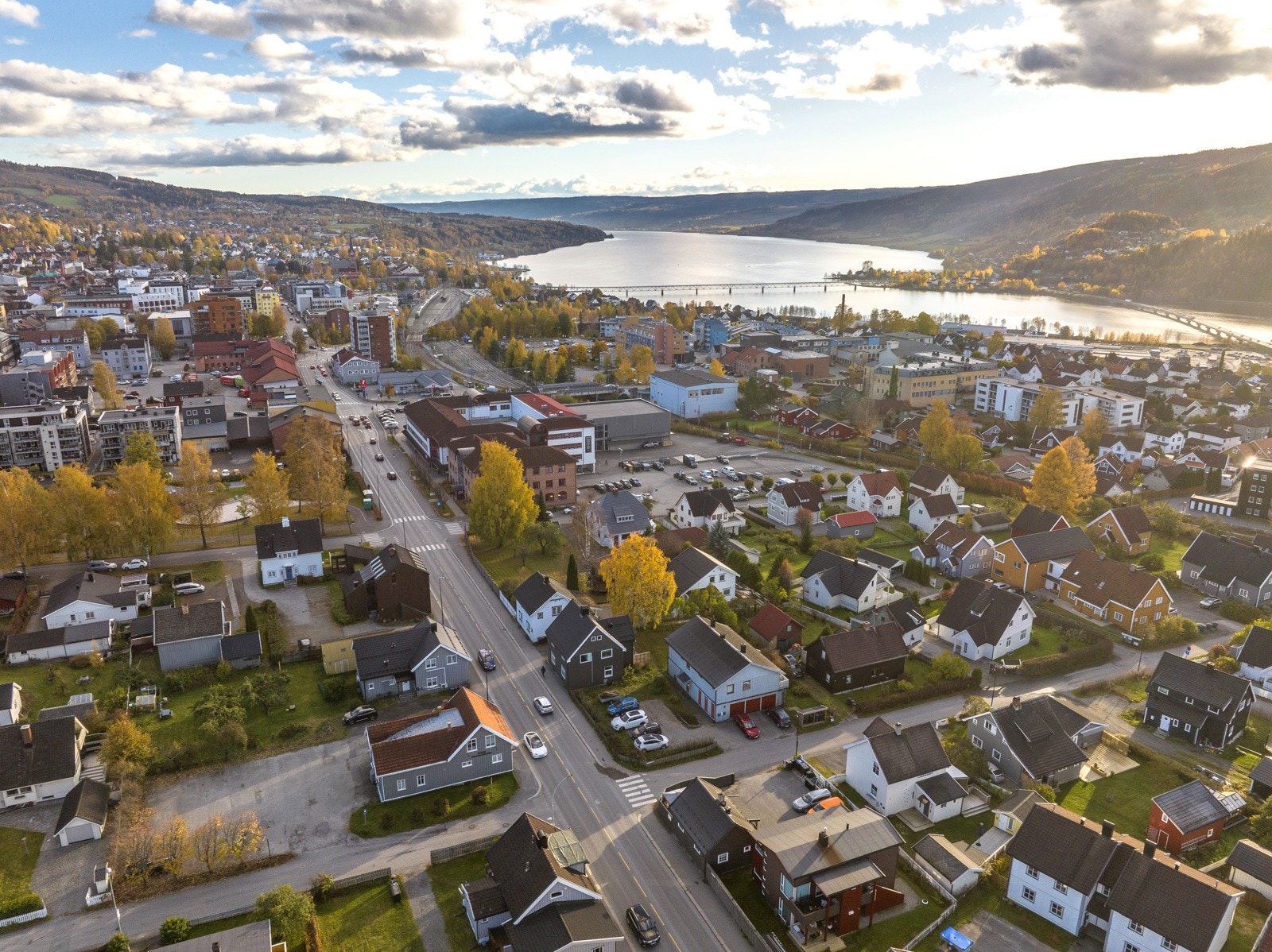 Dronefoto Galleribilde