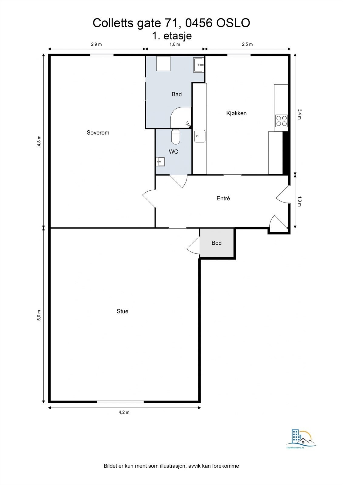 Plantegning. Galleribilde