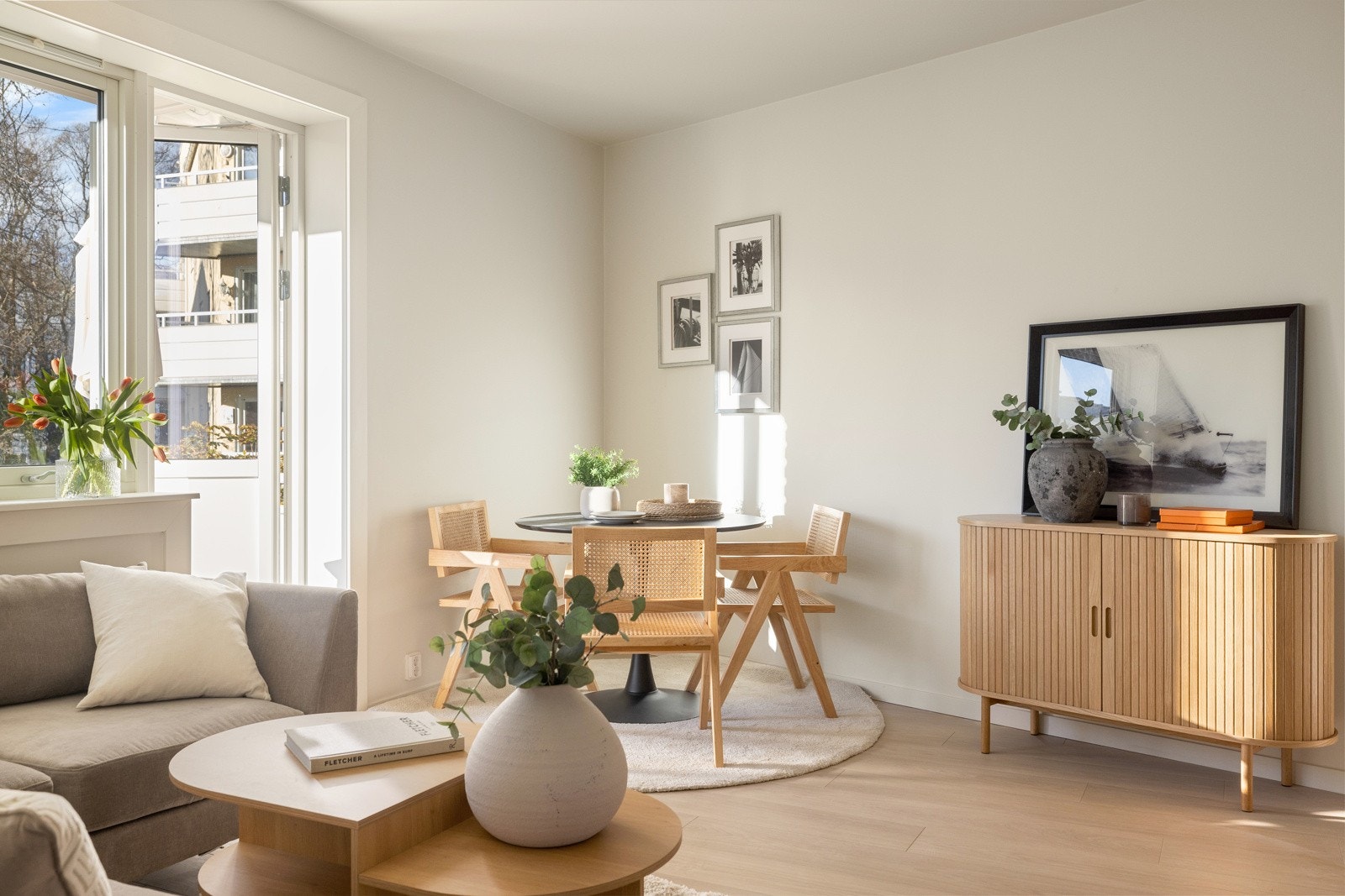 Hele leiligheten er totaloppusset i 2024/25. Galleribilde