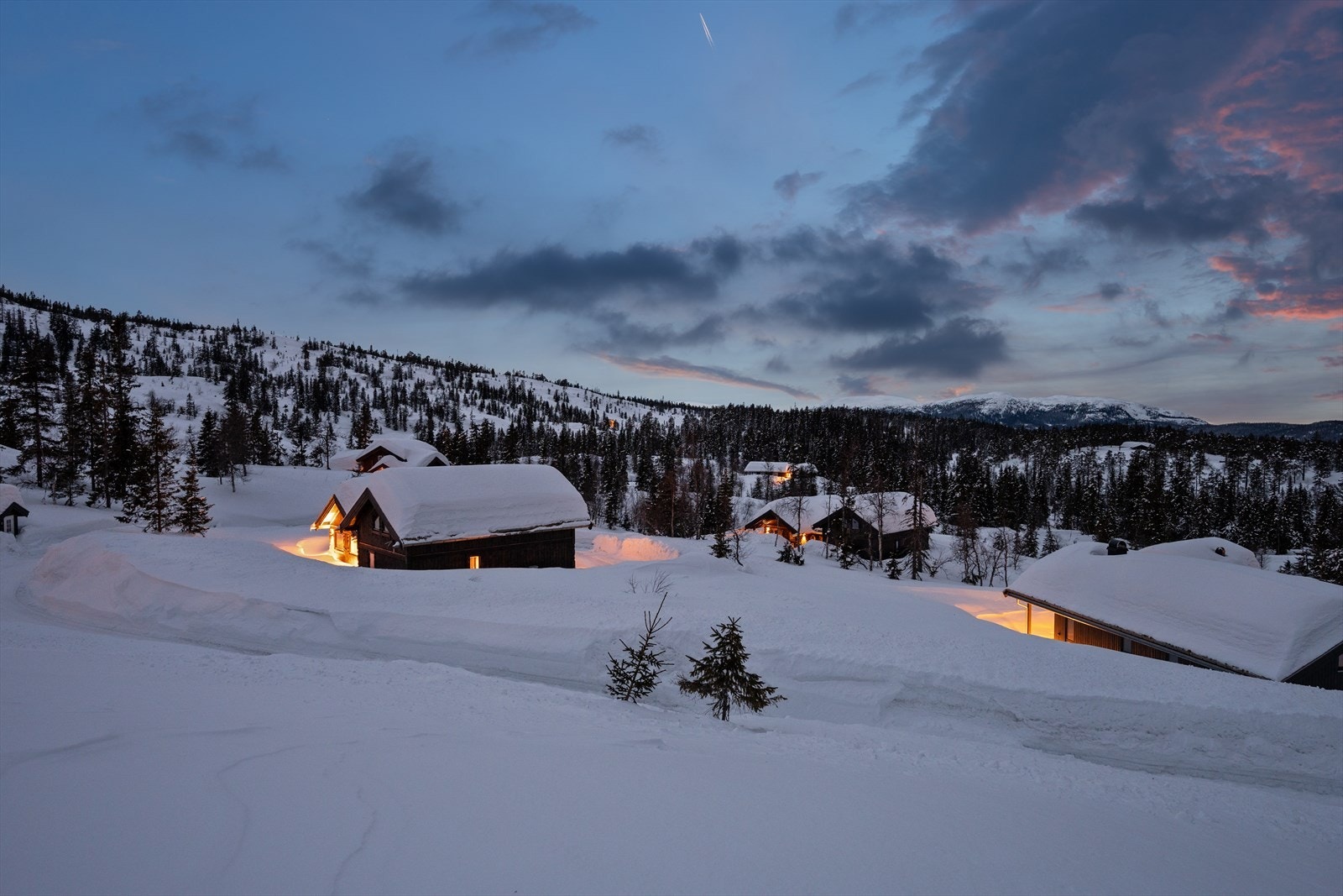 Moltelia 4 ligger nydelig til i praktfulle omgivelser. Innflyttningsklar! Galleribilde