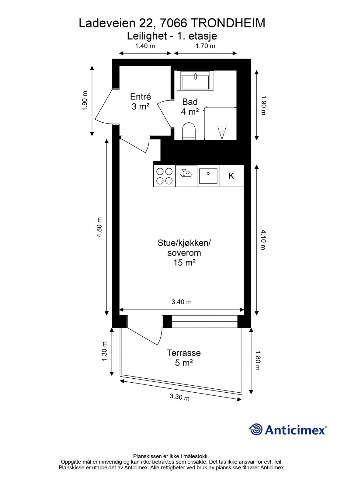 Planskisse. Galleribilde
