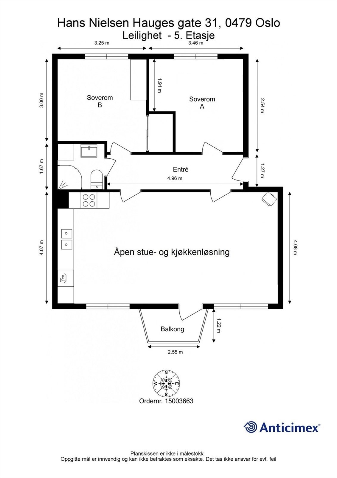 Alternativ plantegning. Galleribilde