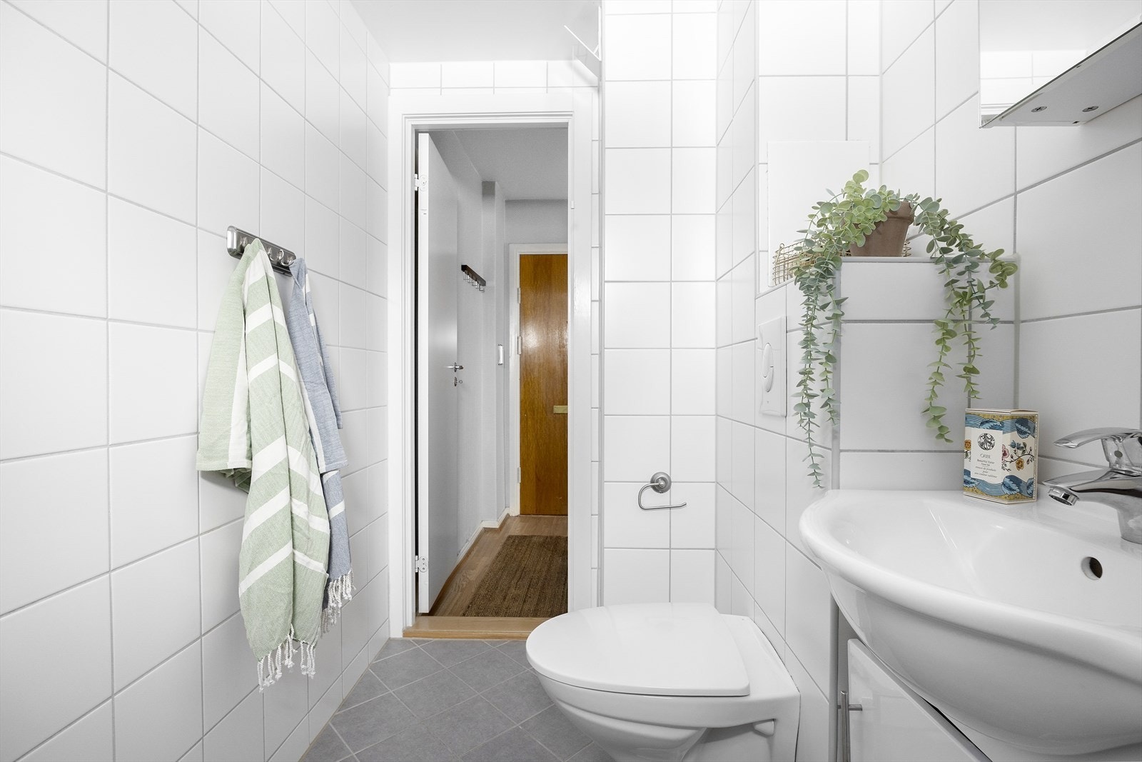 Det er fellesvaskeri i borettslaget. Galleribilde