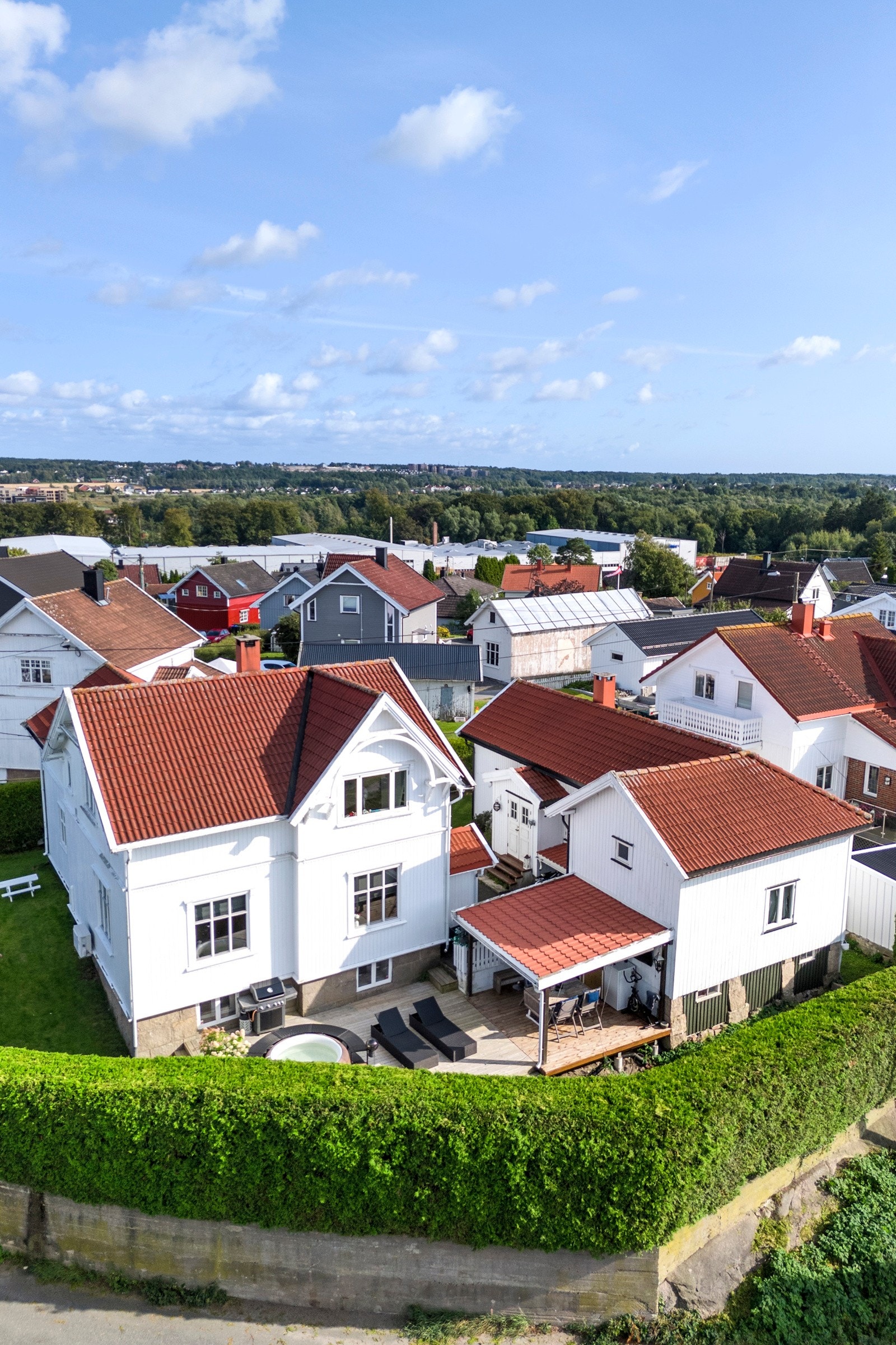 Dronefoto Galleribilde