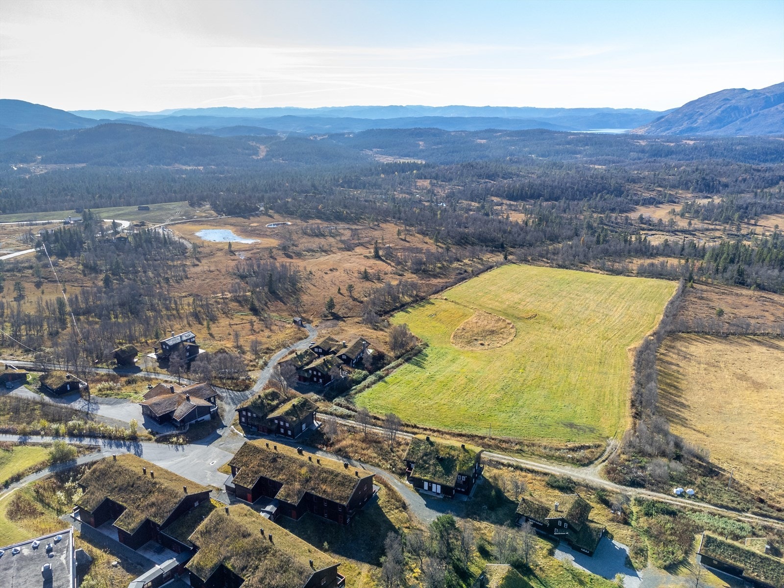 Idyllisk natur og høyfjellslandskap. Galleribilde