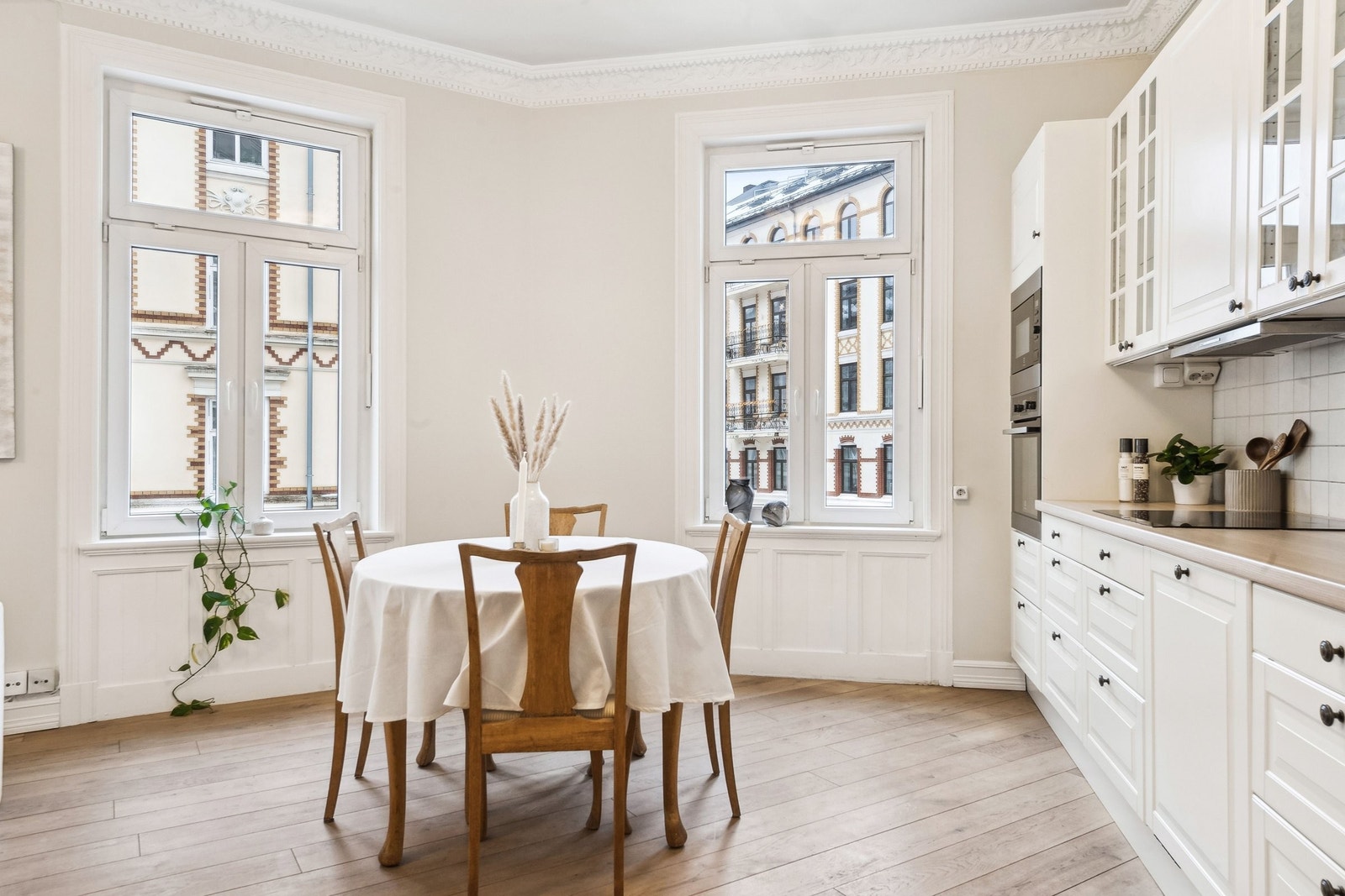 Utsikt over Gimleveien og Odins gate Galleribilde