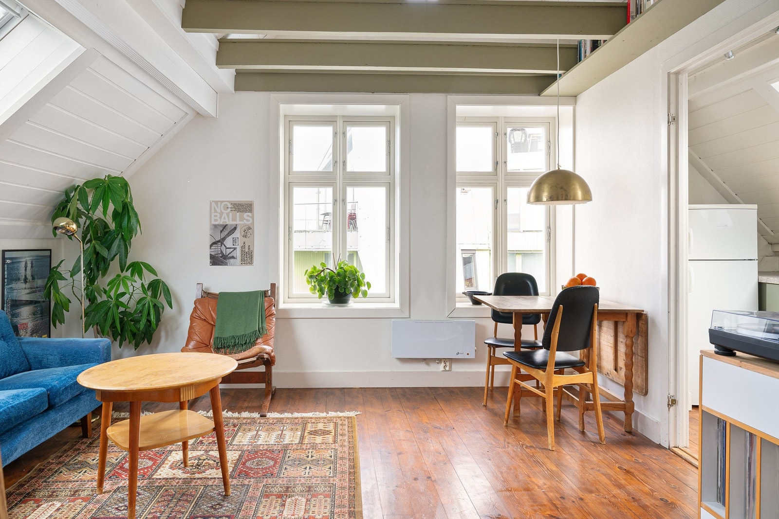 Loftsleilighet i sentrum. Galleribilde