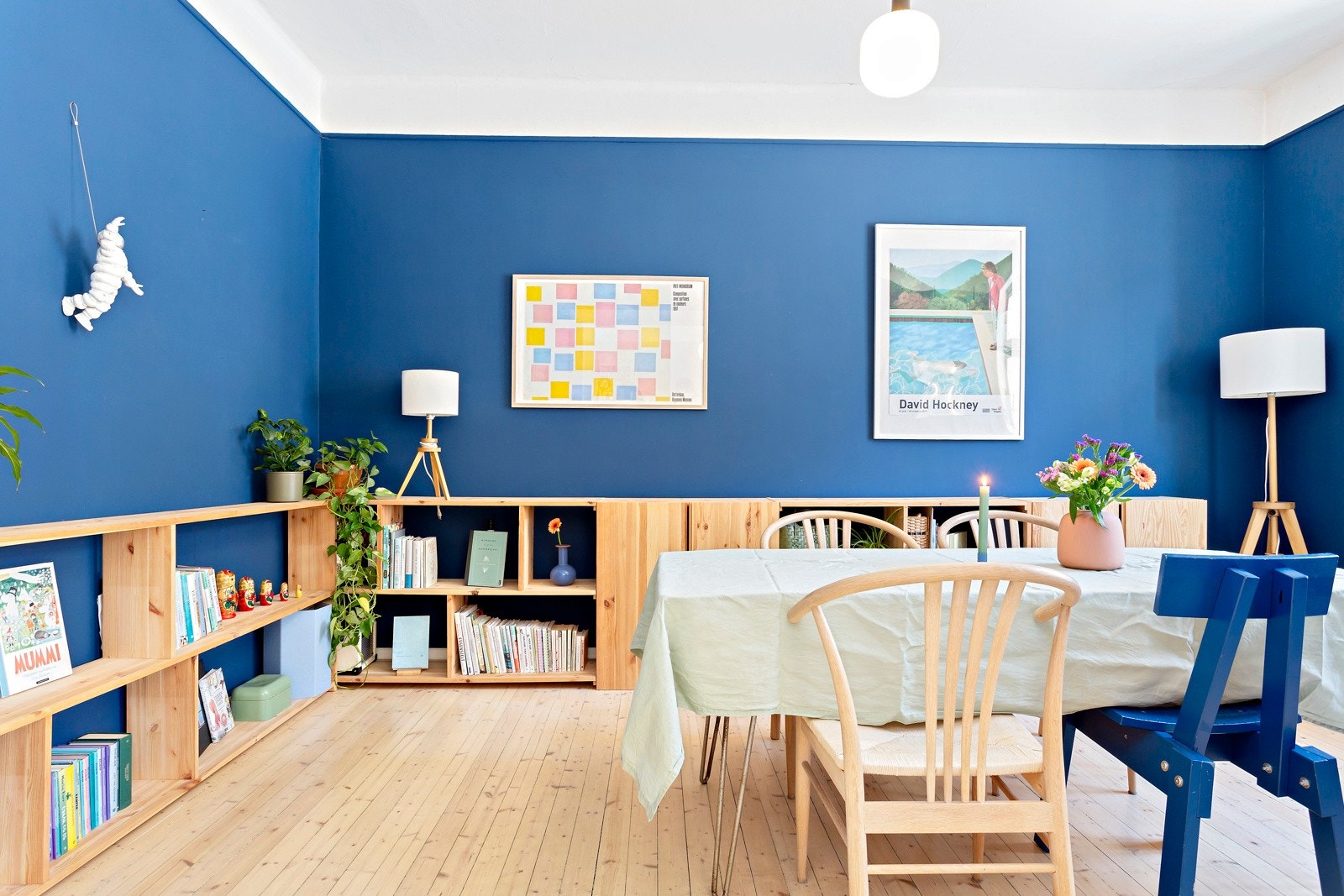 Rommene har lune tregulv og gode fargevalg. Galleribilde