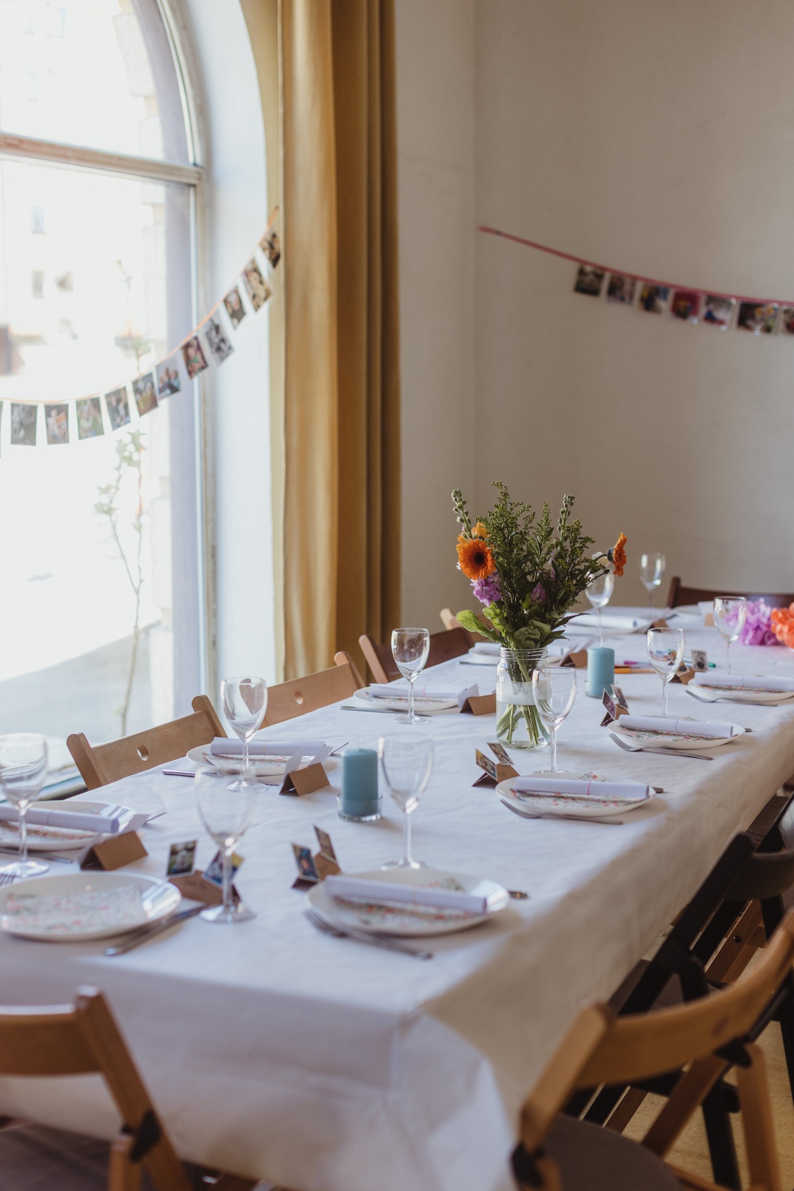 Selskapslokalet har plass til 40 personer. Galleribilde