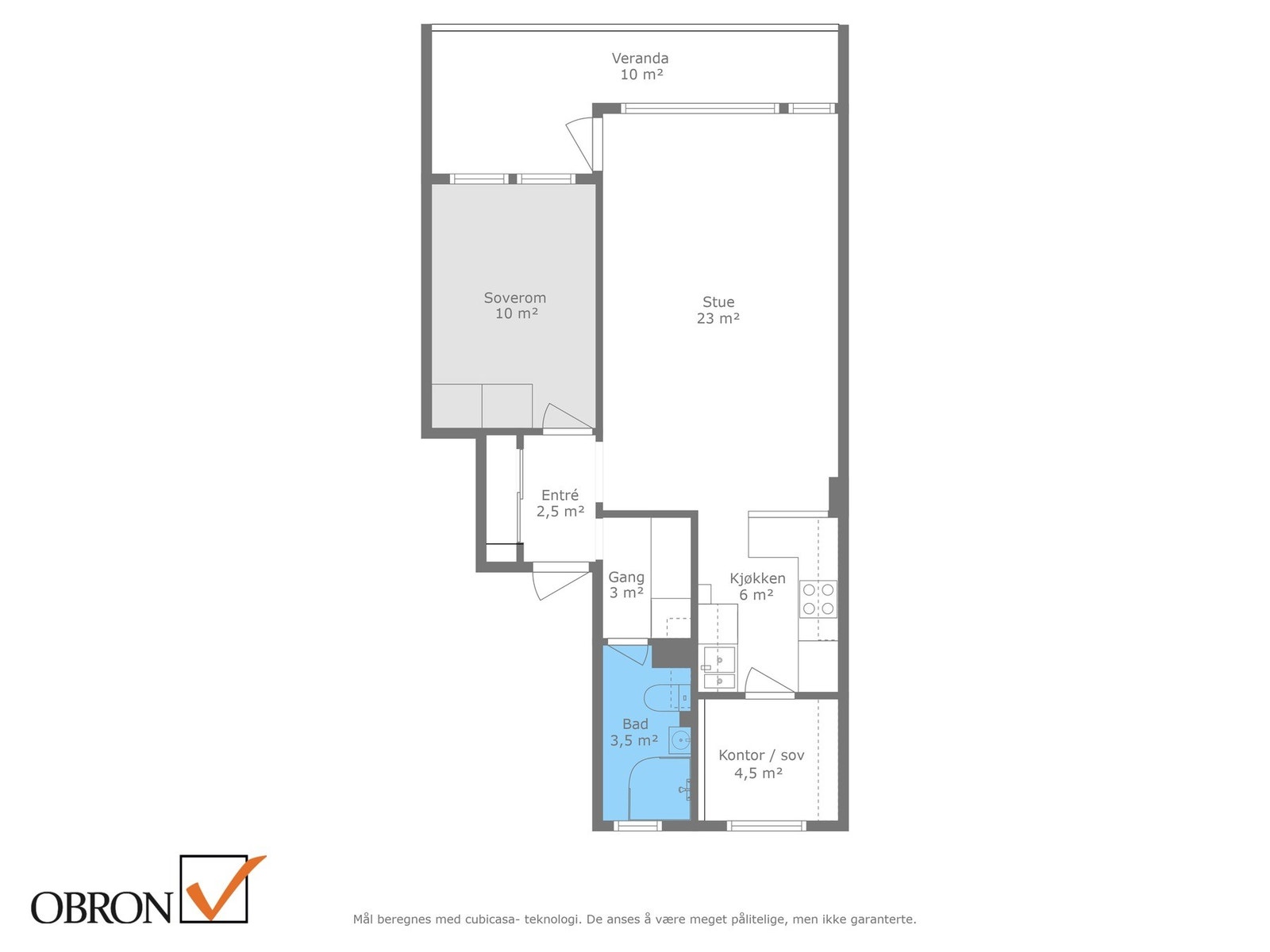 Planskisse. Galleribilde