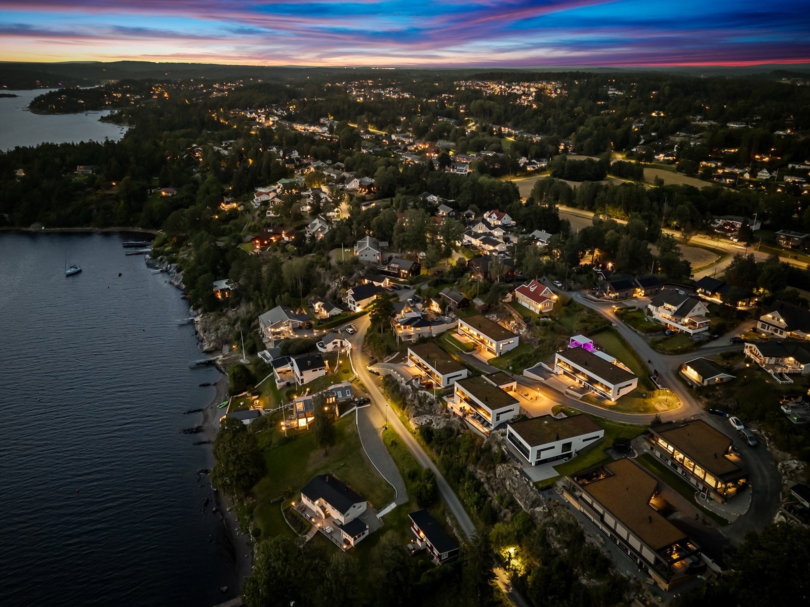Dronefoto Galleribilde