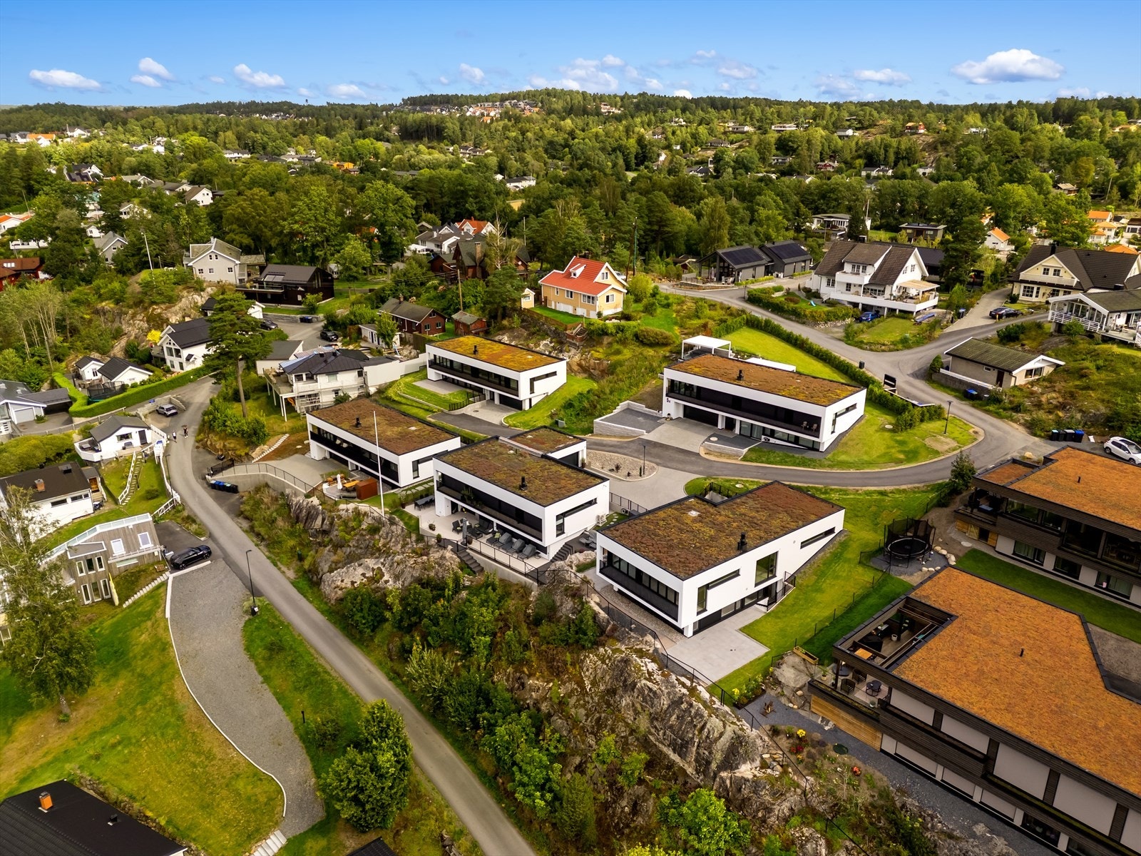 Dronefoto Galleribilde