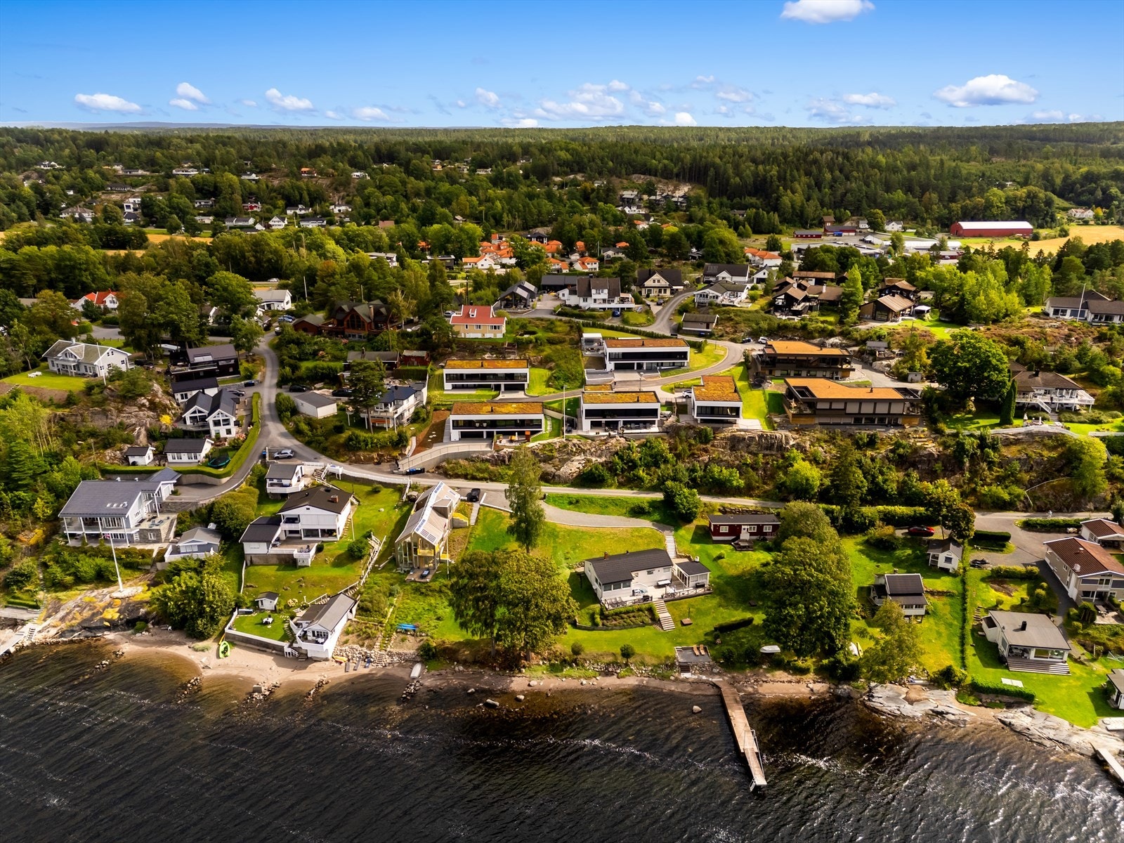 Dronefoto Galleribilde
