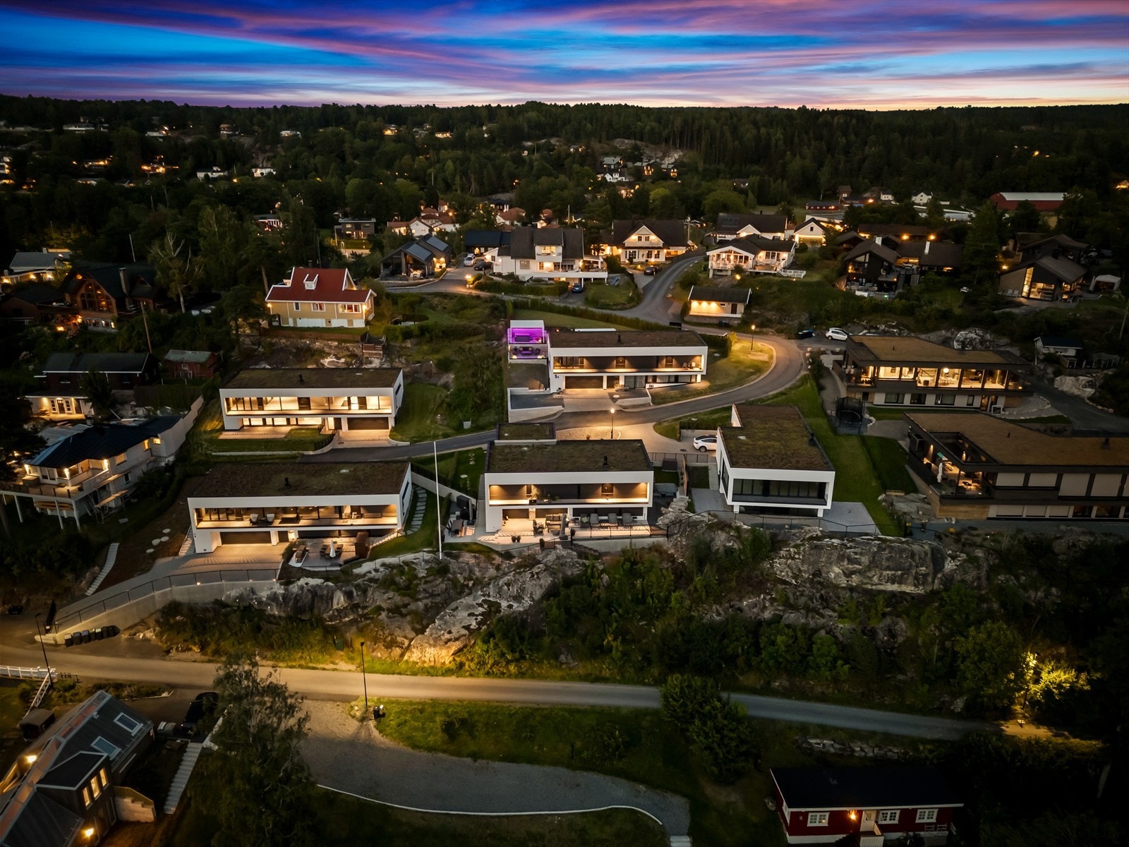 Dronefoto Galleribilde