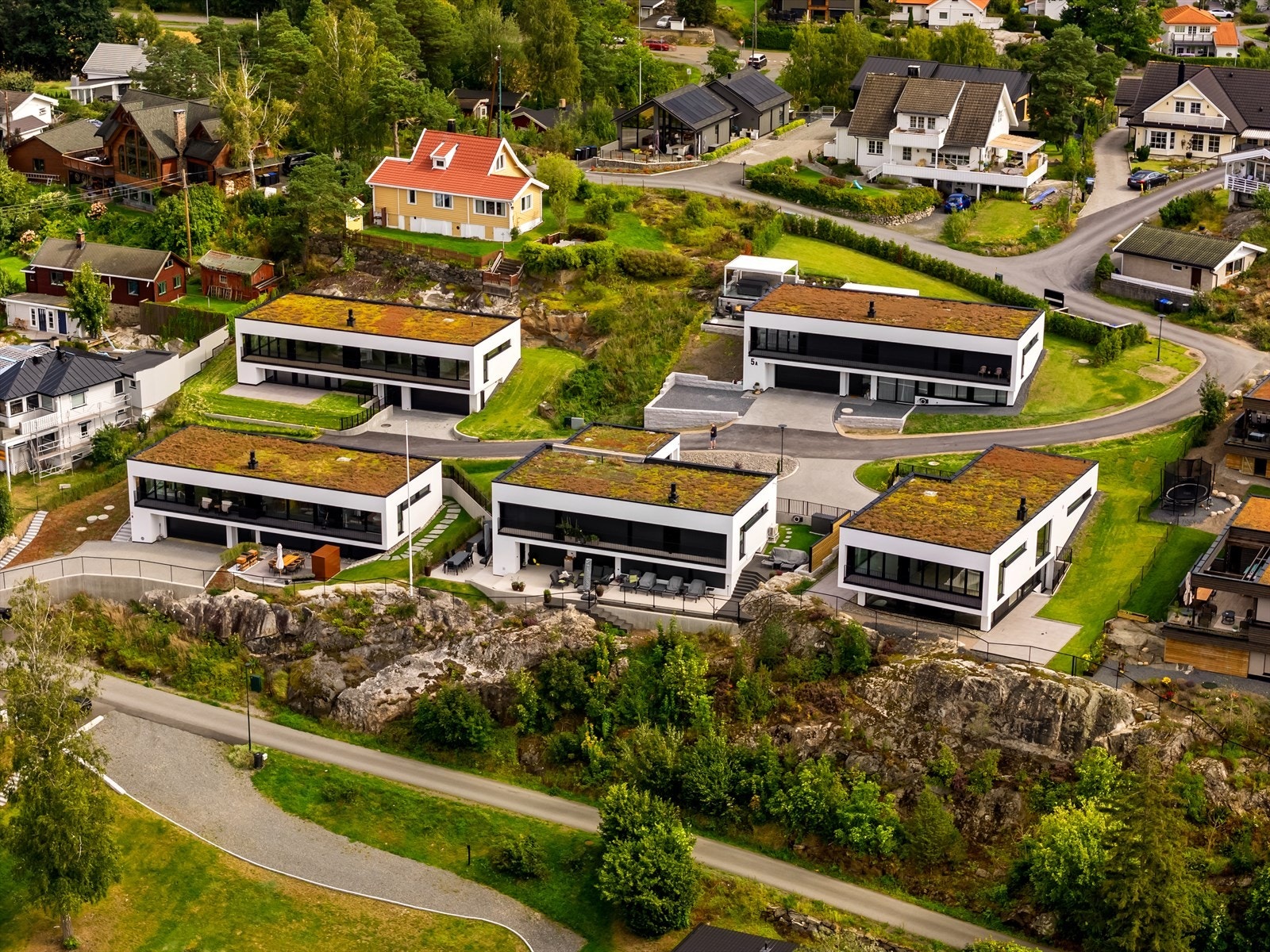 Dronefoto Galleribilde