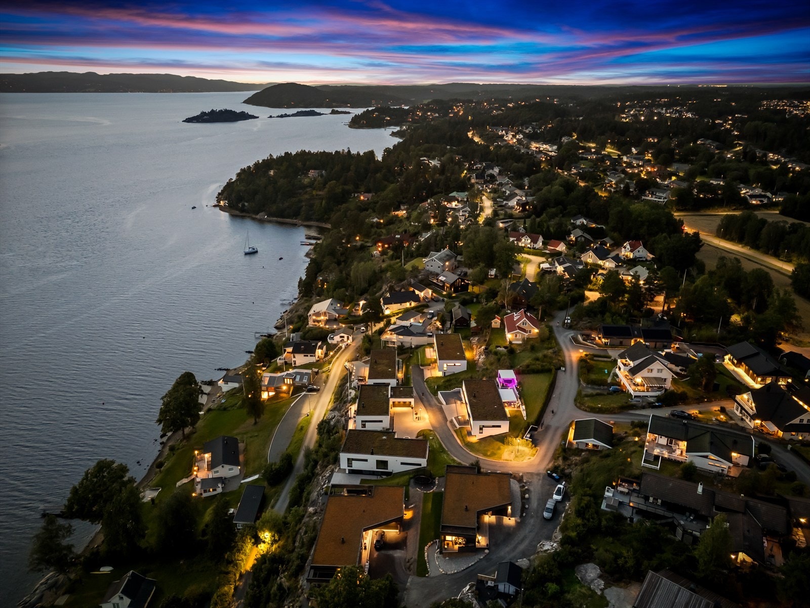 Dronefoto Galleribilde