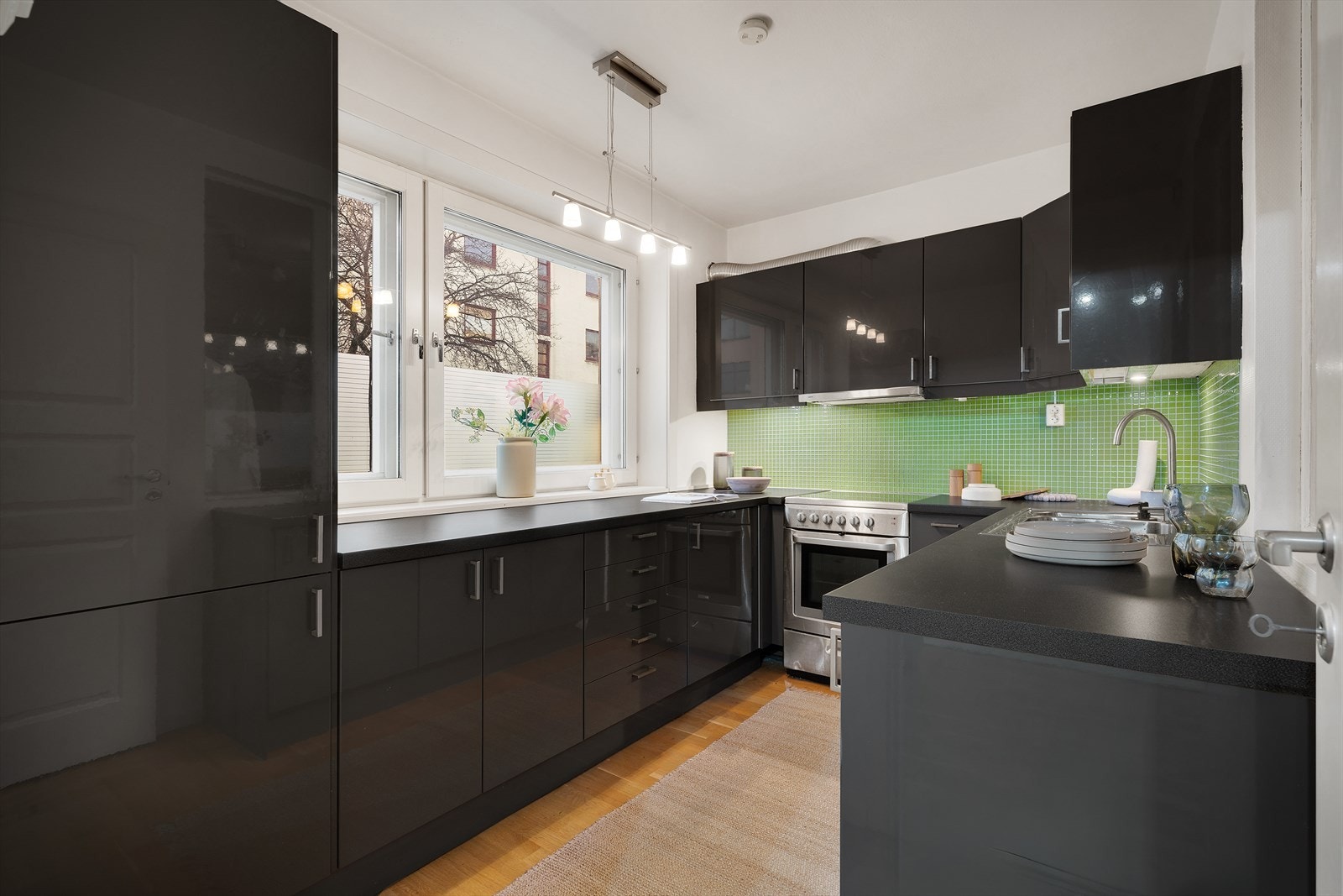 - Kjøkkenet måler 7,6 m² - Galleribilde