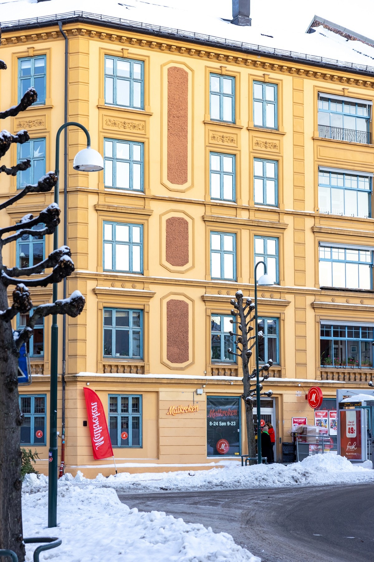 Området oppleves som meget sentralt, med kort vei til det meste. Galleribilde