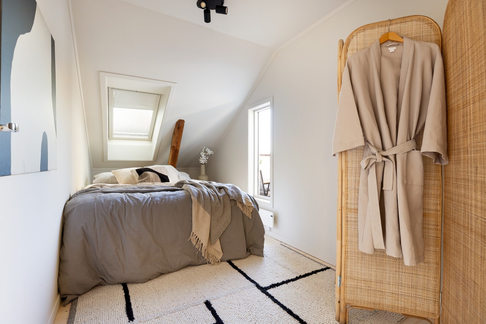 Det andre soverommet har også fin plass til dobbeltseng. Galleribilde