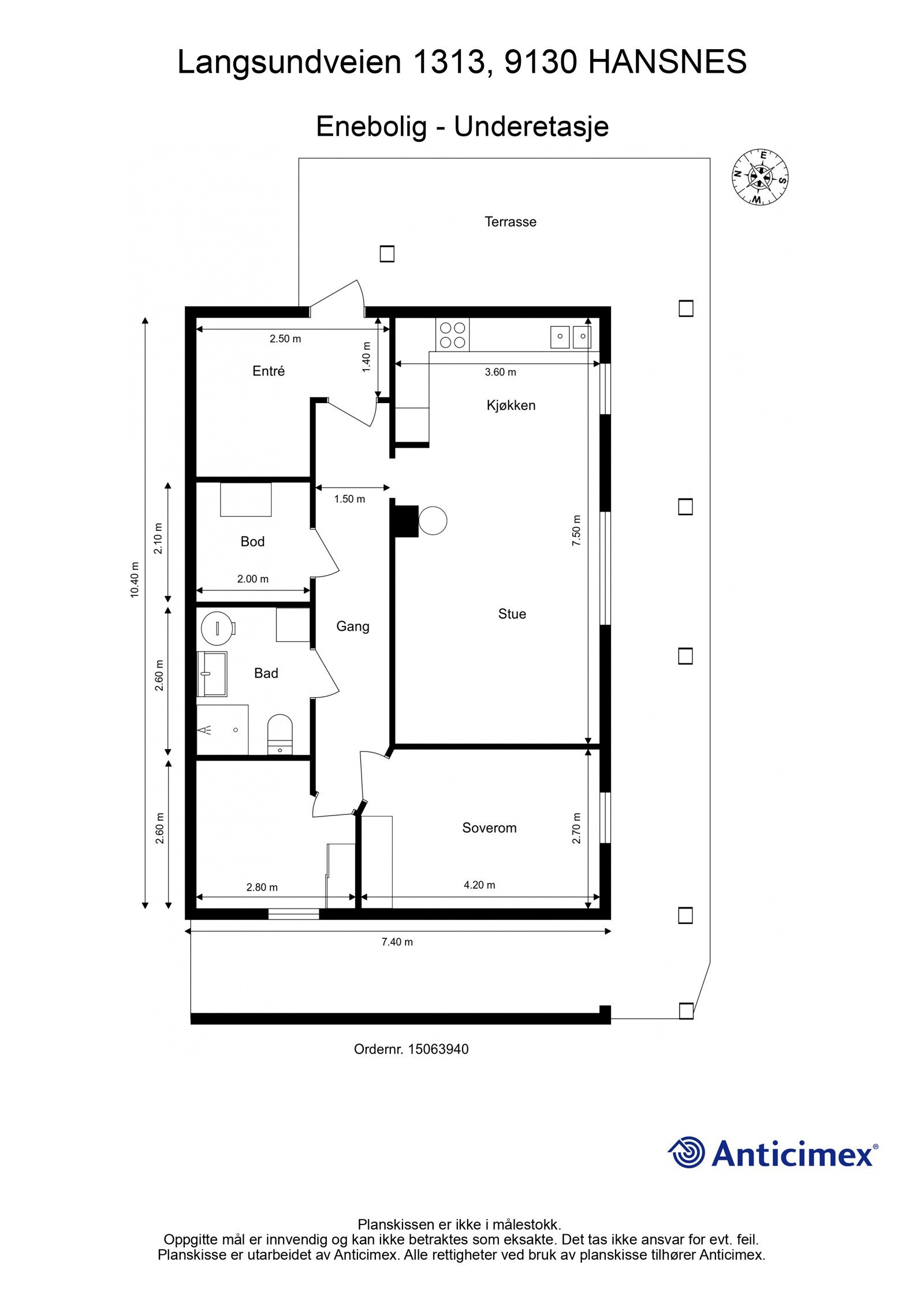 Plantegning u. etasje Galleribilde