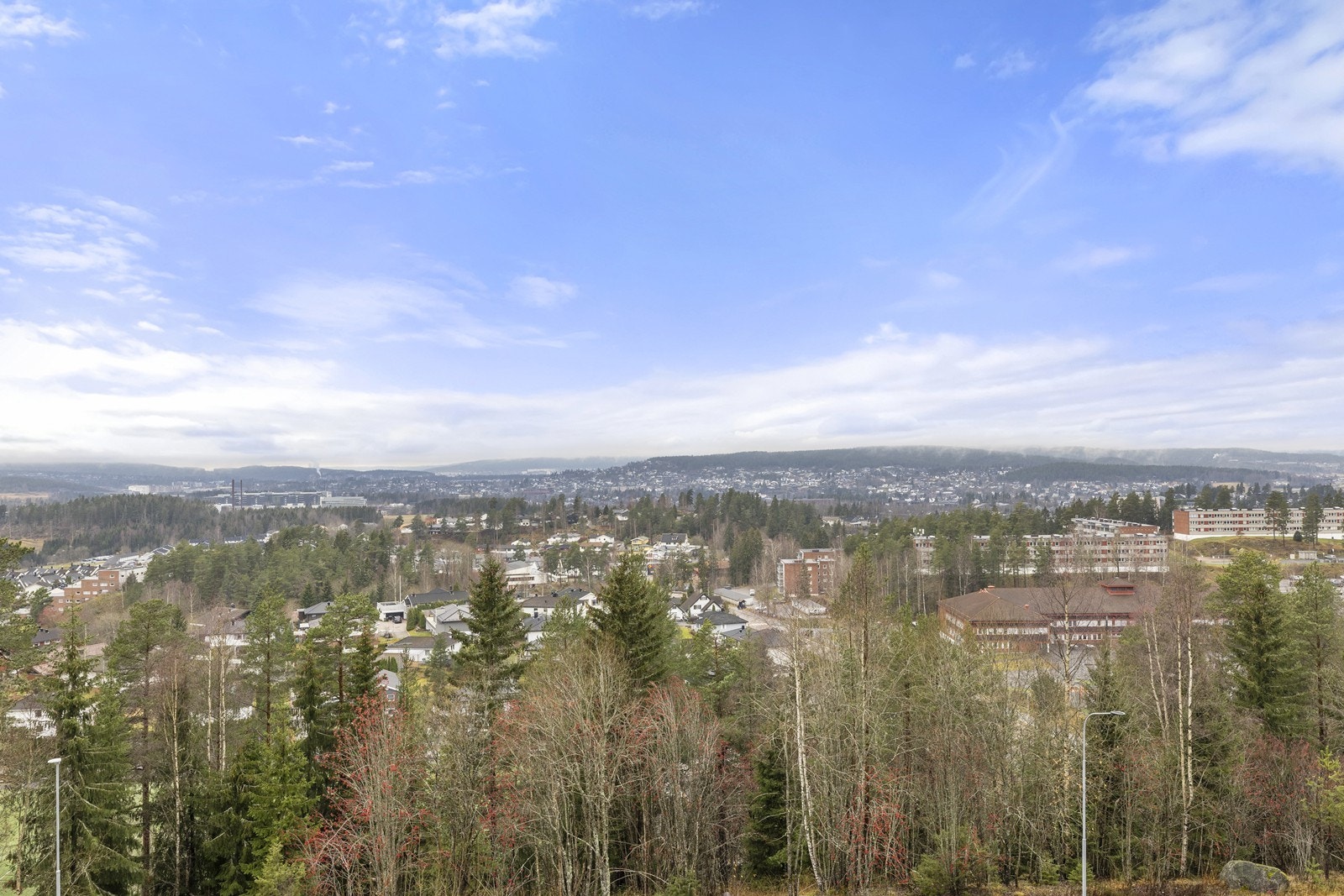 Utsikt fra balkongen. Galleribilde