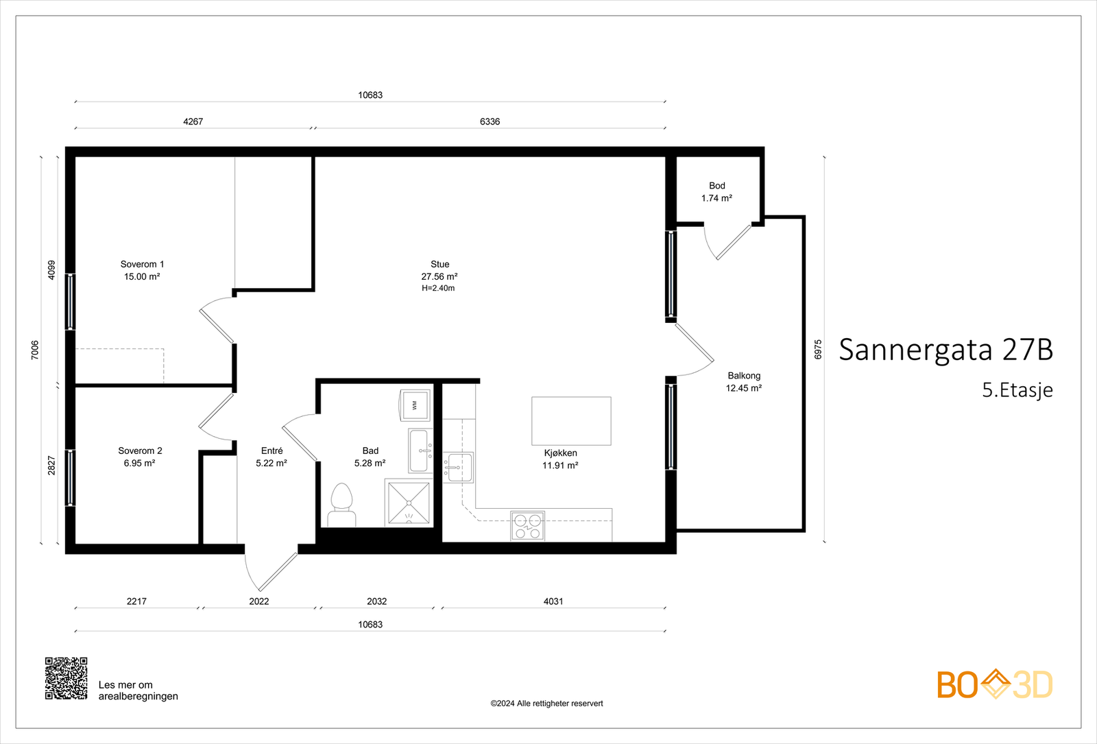 Plantegning. Galleribilde