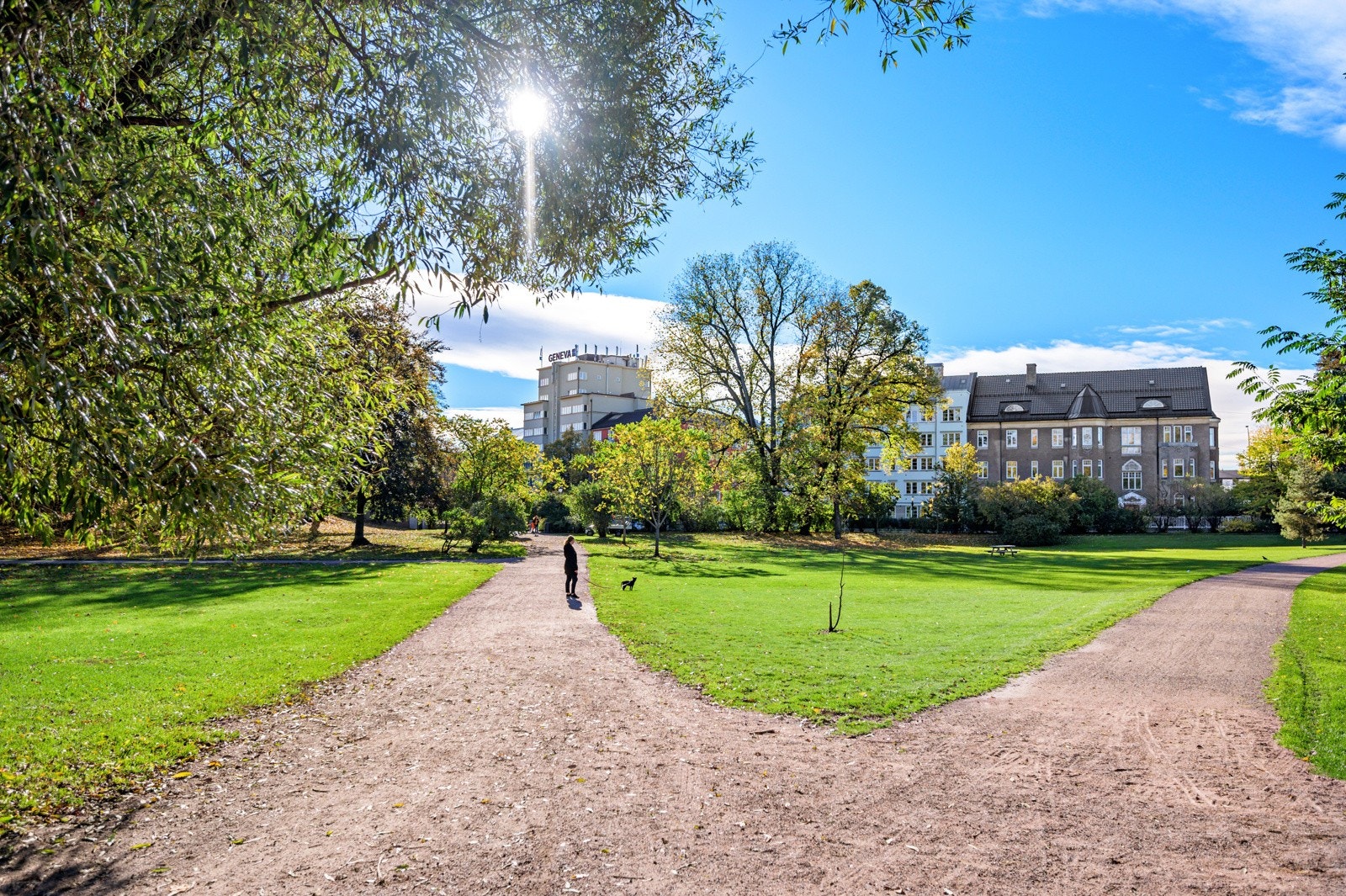 Det er gangasvtand til Frognerparken, og videre gangavstand gjennom Frognerparken til Colosseum kino/Majorstuen, og lett tilgjengelige friområder ved Smestaddammen og opp Mærradalen. Galleribilde