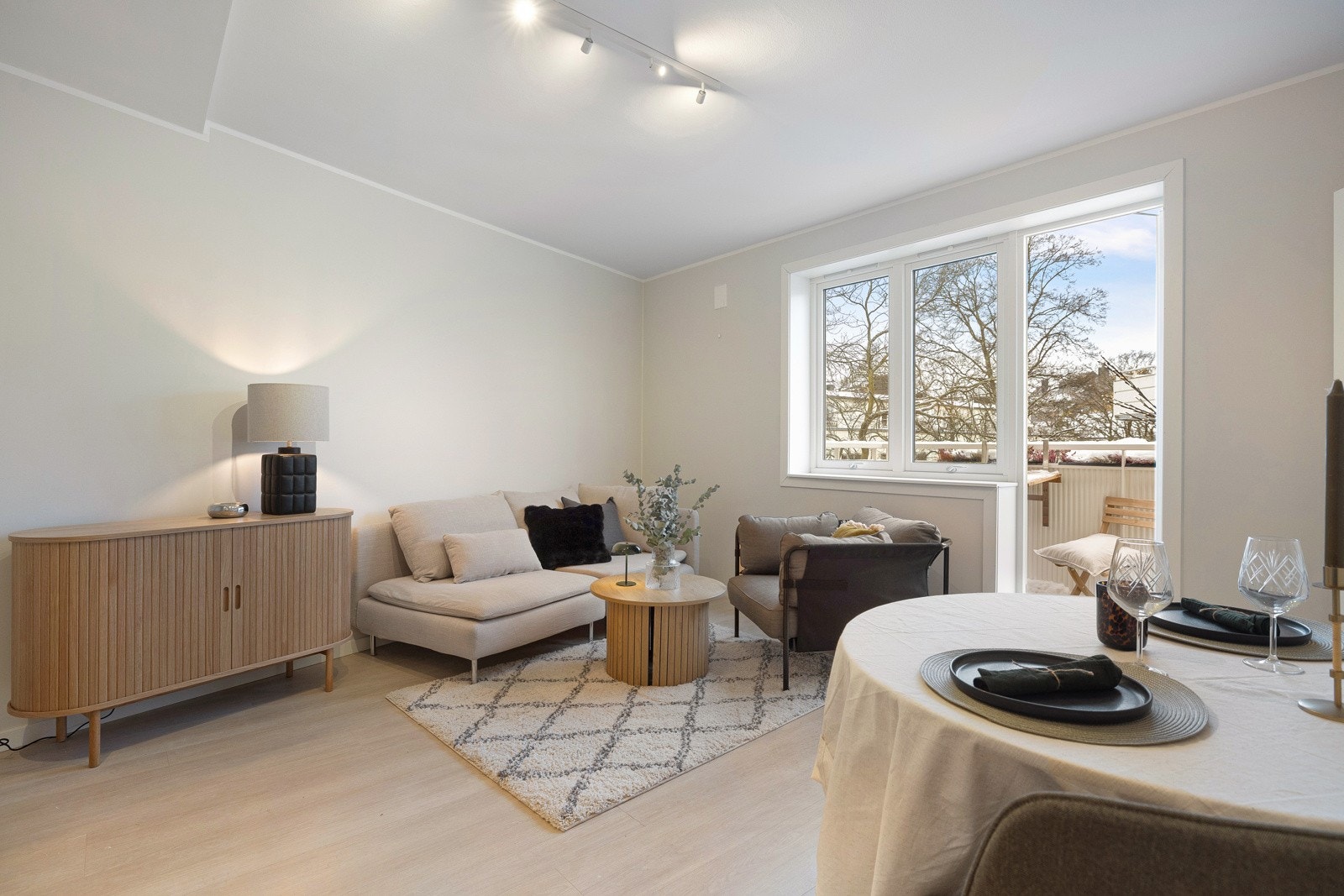 Hele leiligheten er totaloppusset i 2024/25. Galleribilde