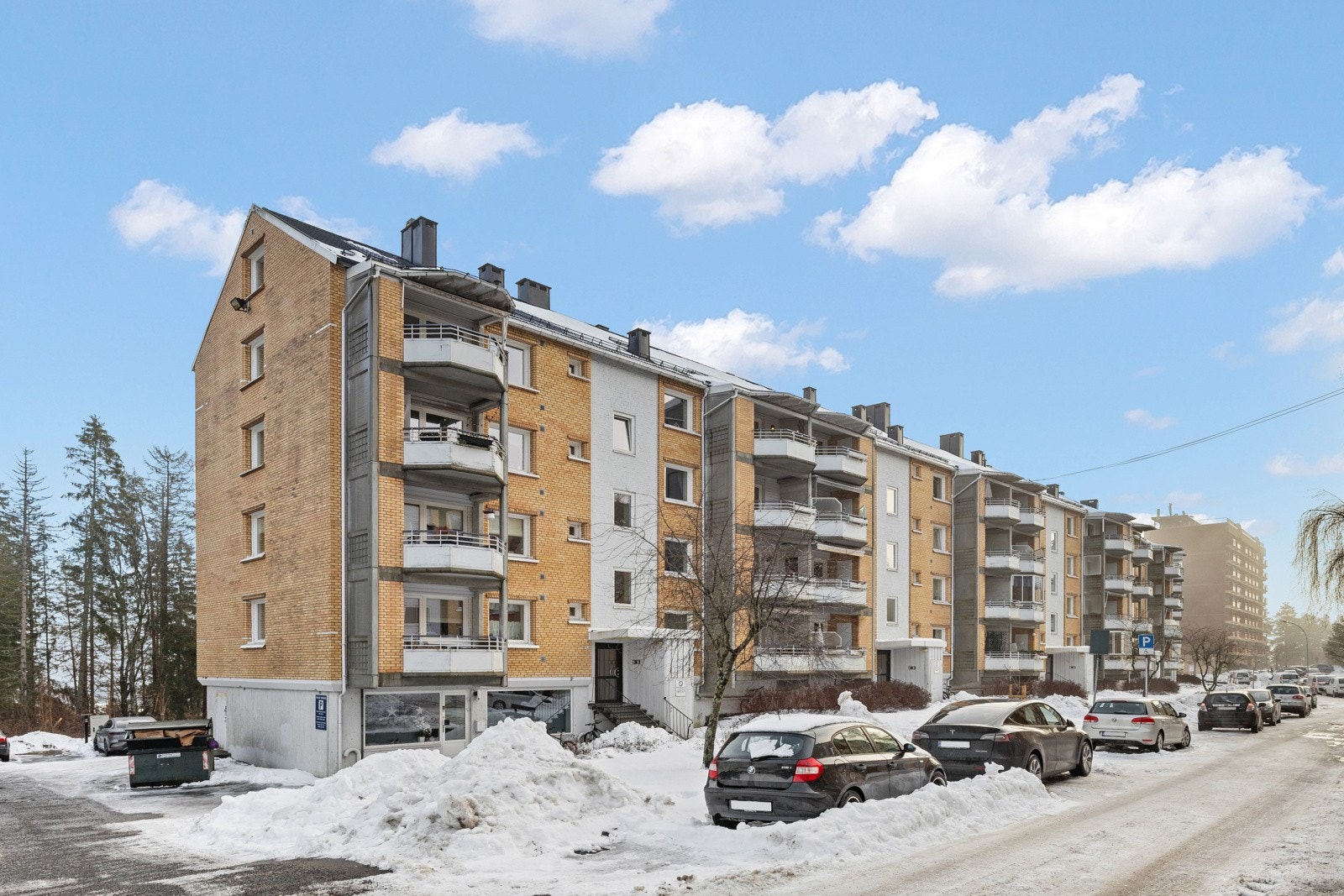 Rabben Borettslag består av 503 andelsleiligheter. Galleribilde