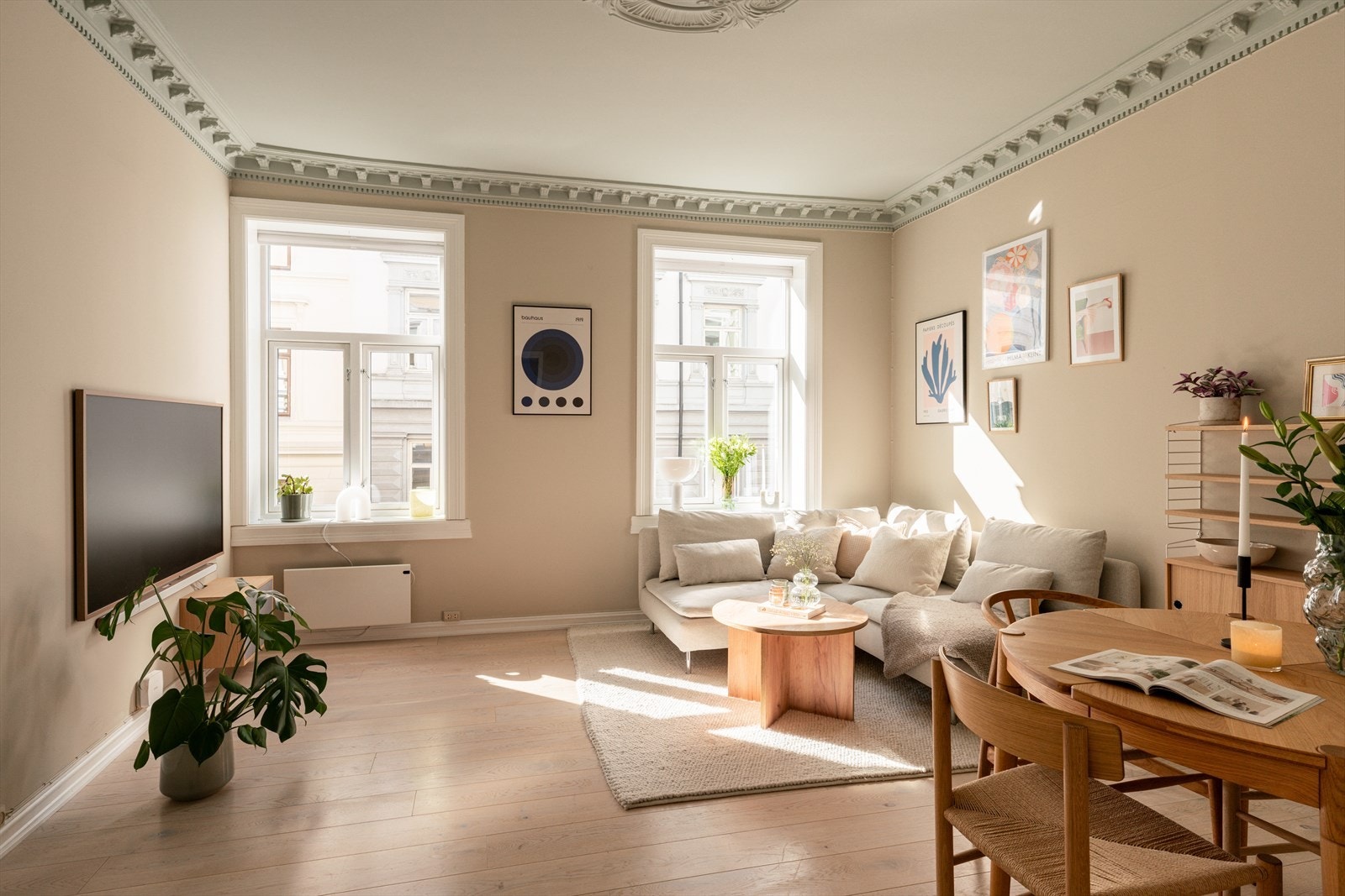 Velkommen til Fredensborgveien 25C - En lekker 2-roms andelsleilighet med attraktiv og tilbaketrukket beliggenhet sentralt på Fredensborg! Galleribilde